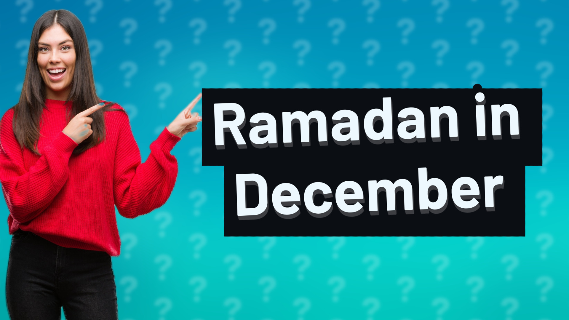 Ramadan in December