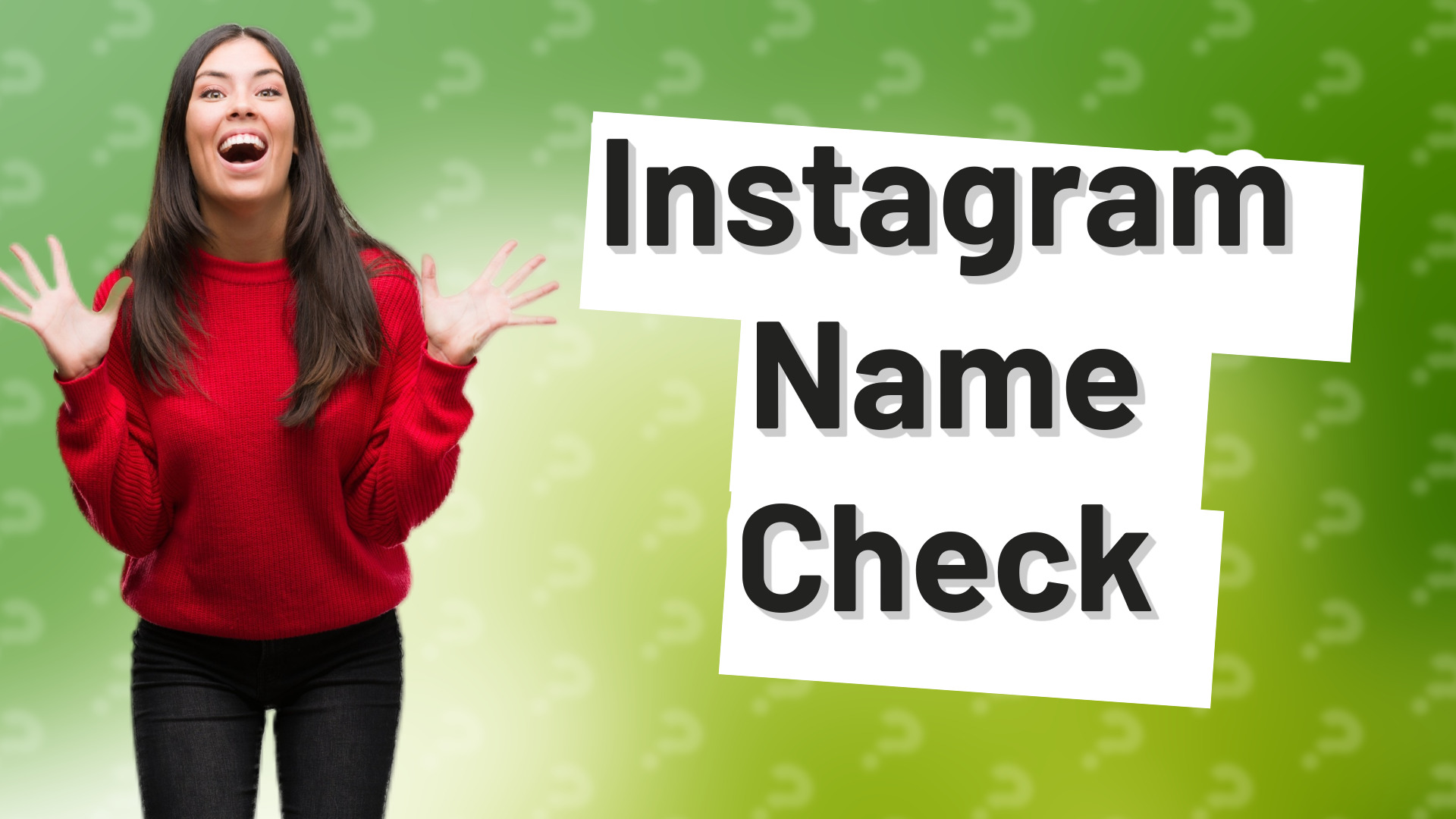Instagram Name Check