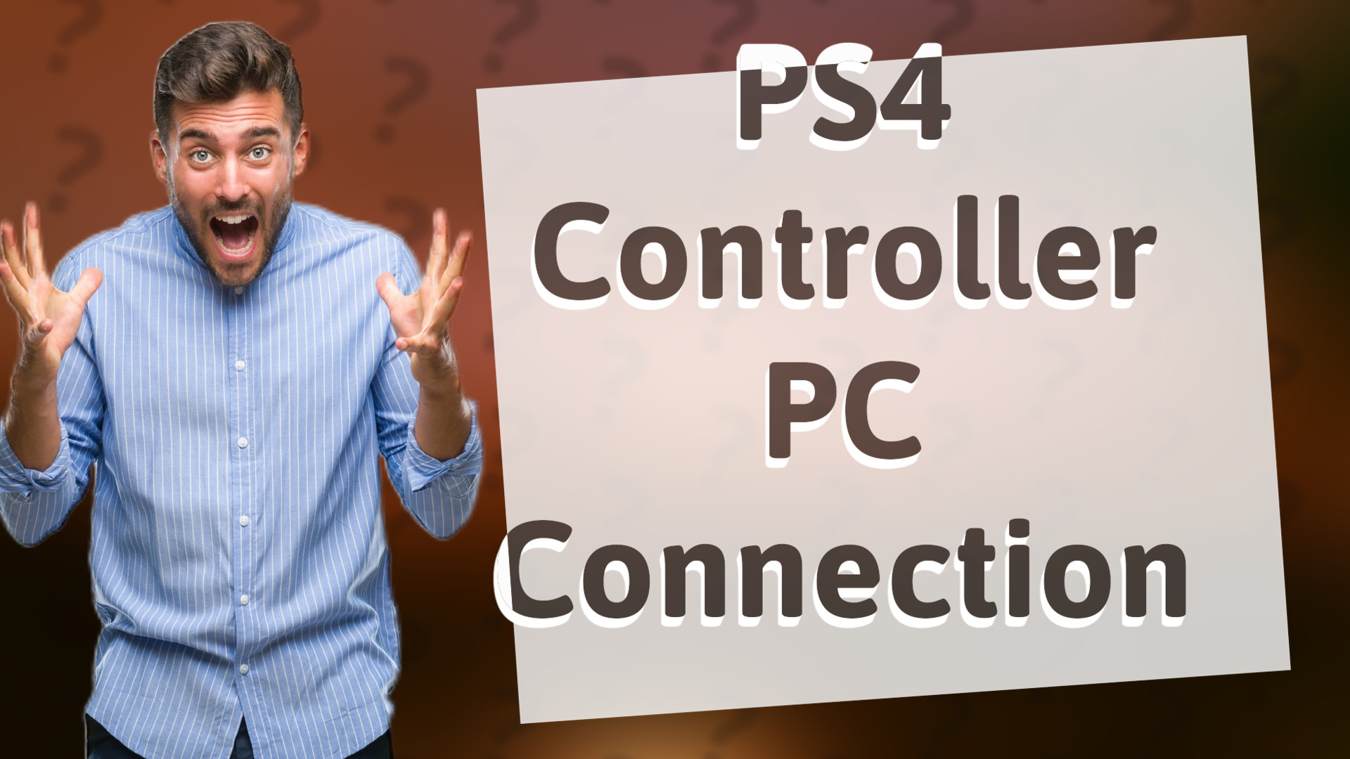 PS4 Controller PC Connection
