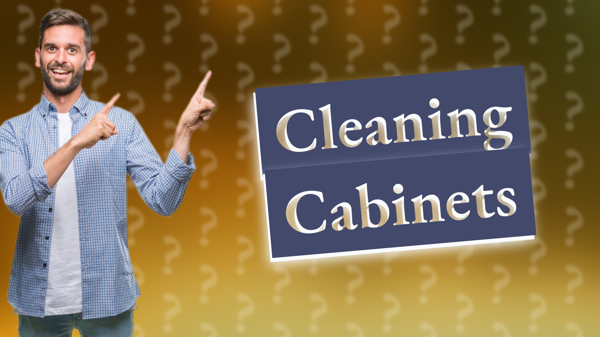Cleaning Cabinets
