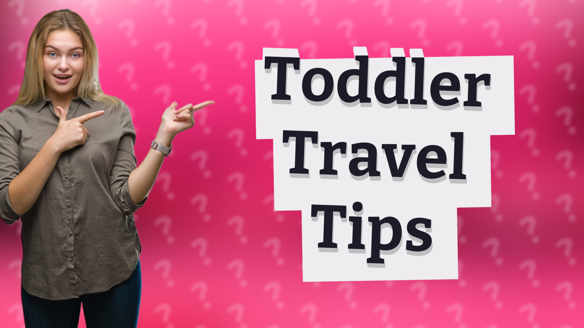 Toddler Travel Tips