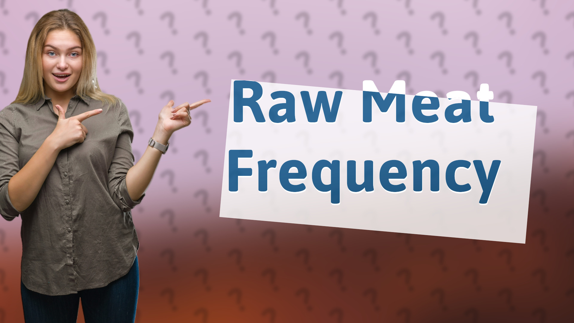 Raw Meat Frequency