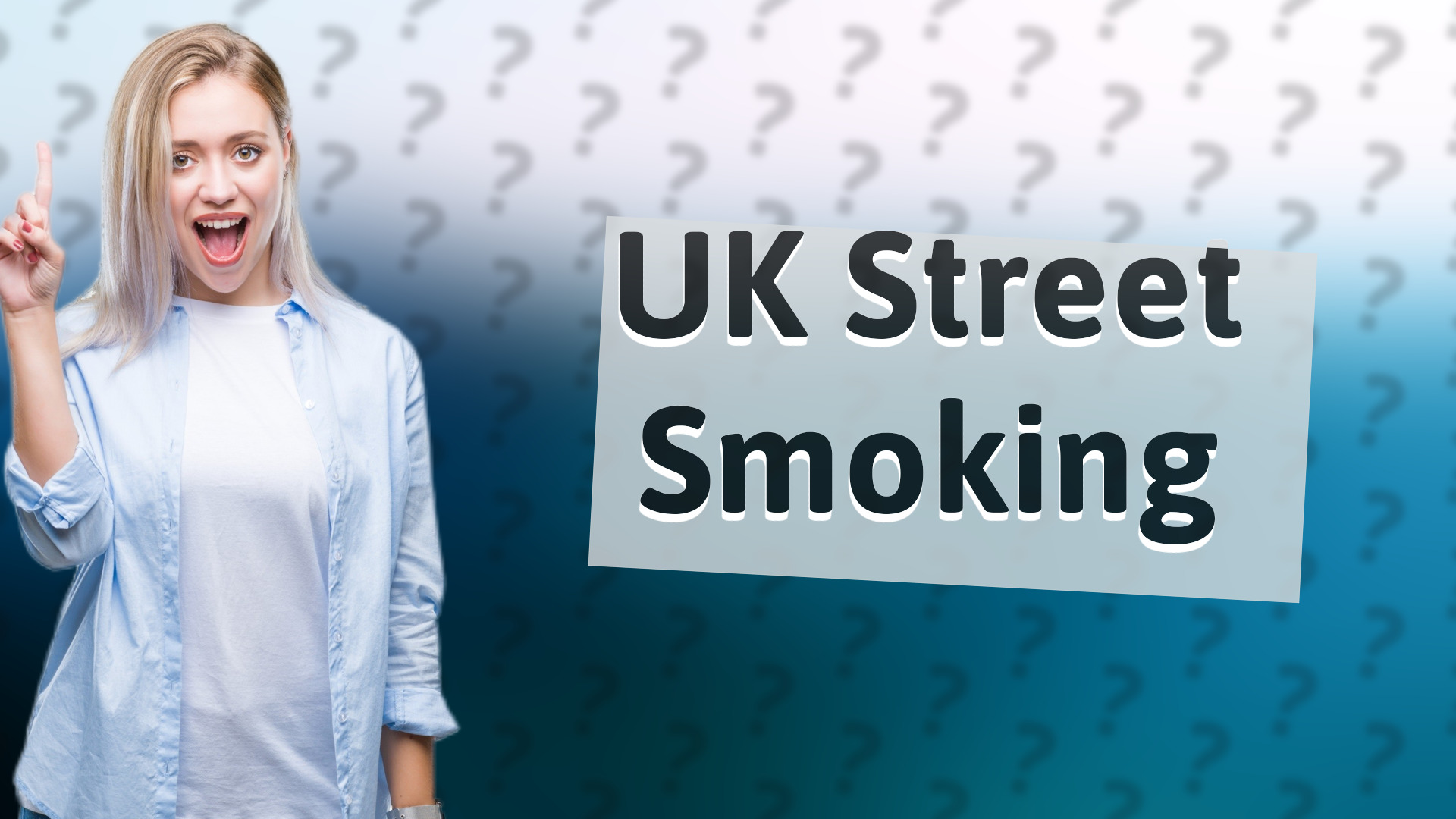 UK Street Smoking