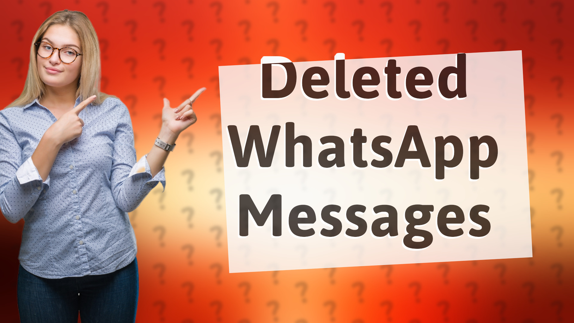 Deleted WhatsApp Messages