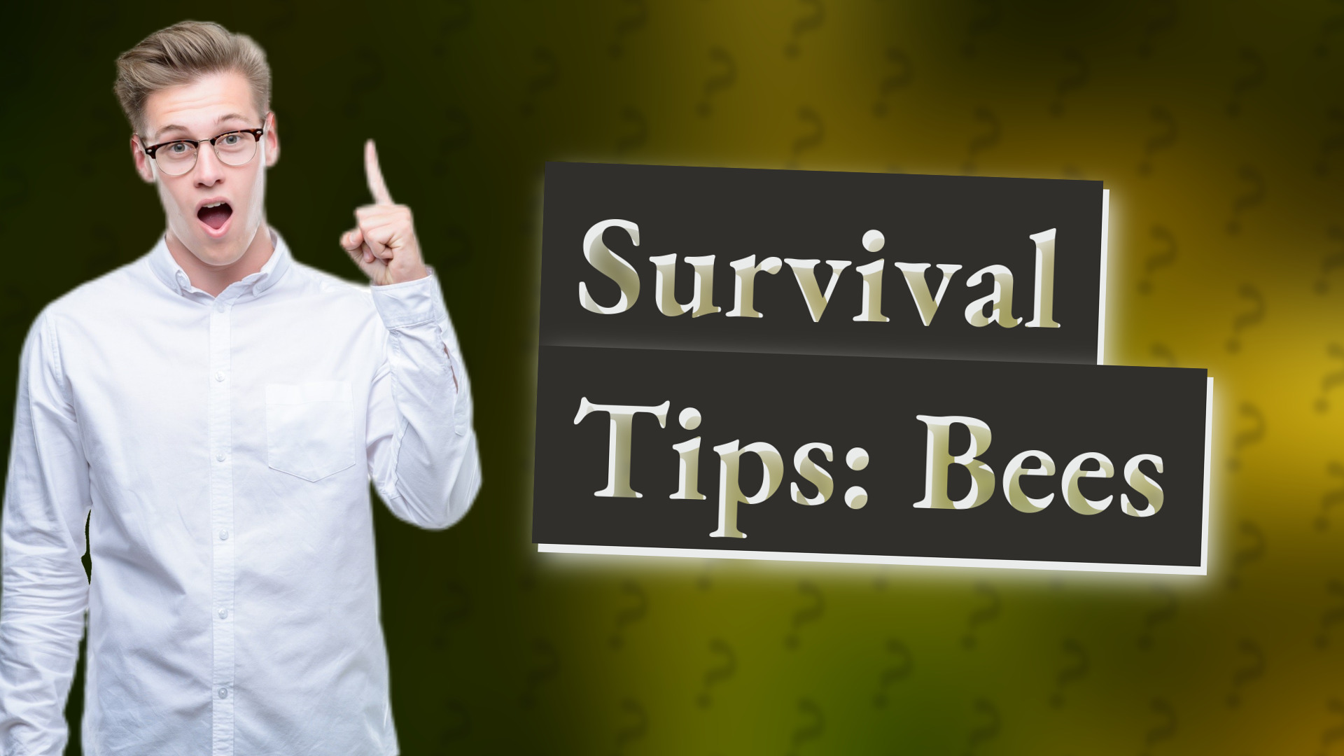 Survival Tips: Bees