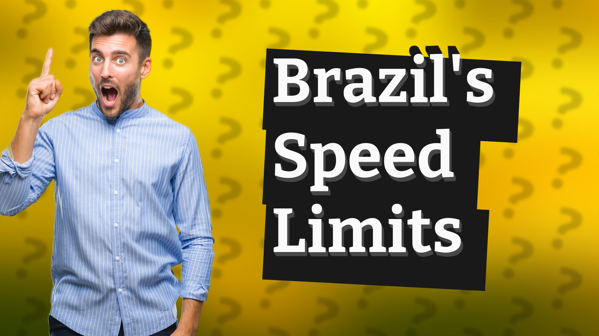 Brazil's Speed Limits