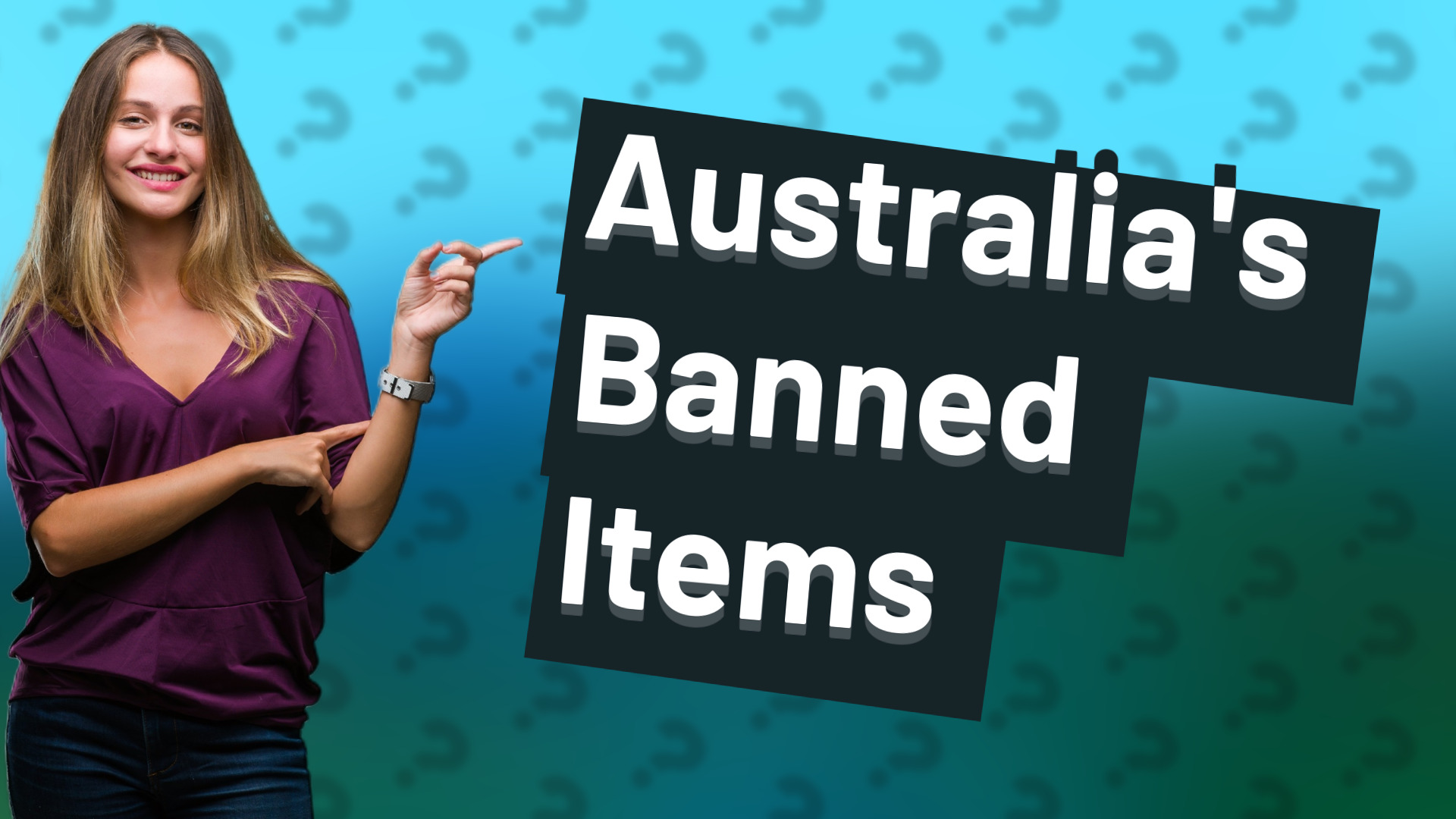 Australia's Banned Items