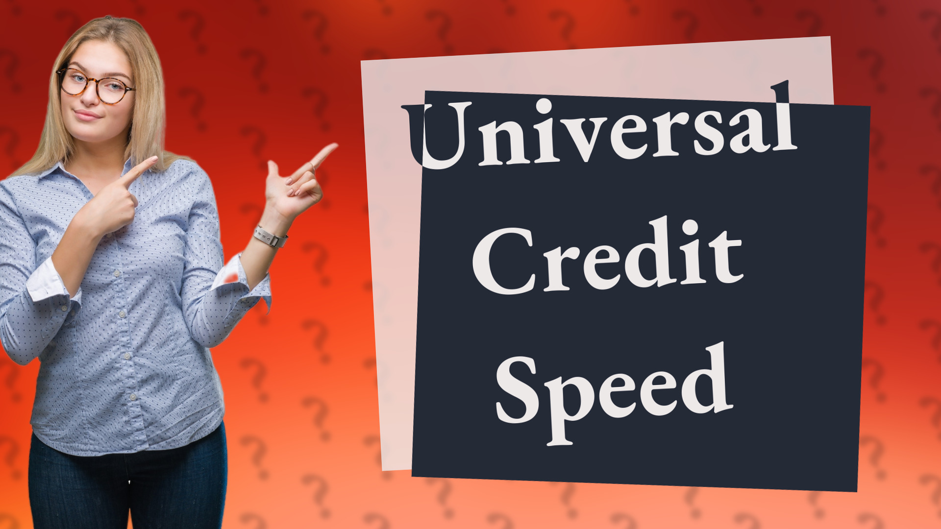 Universal Credit Speed