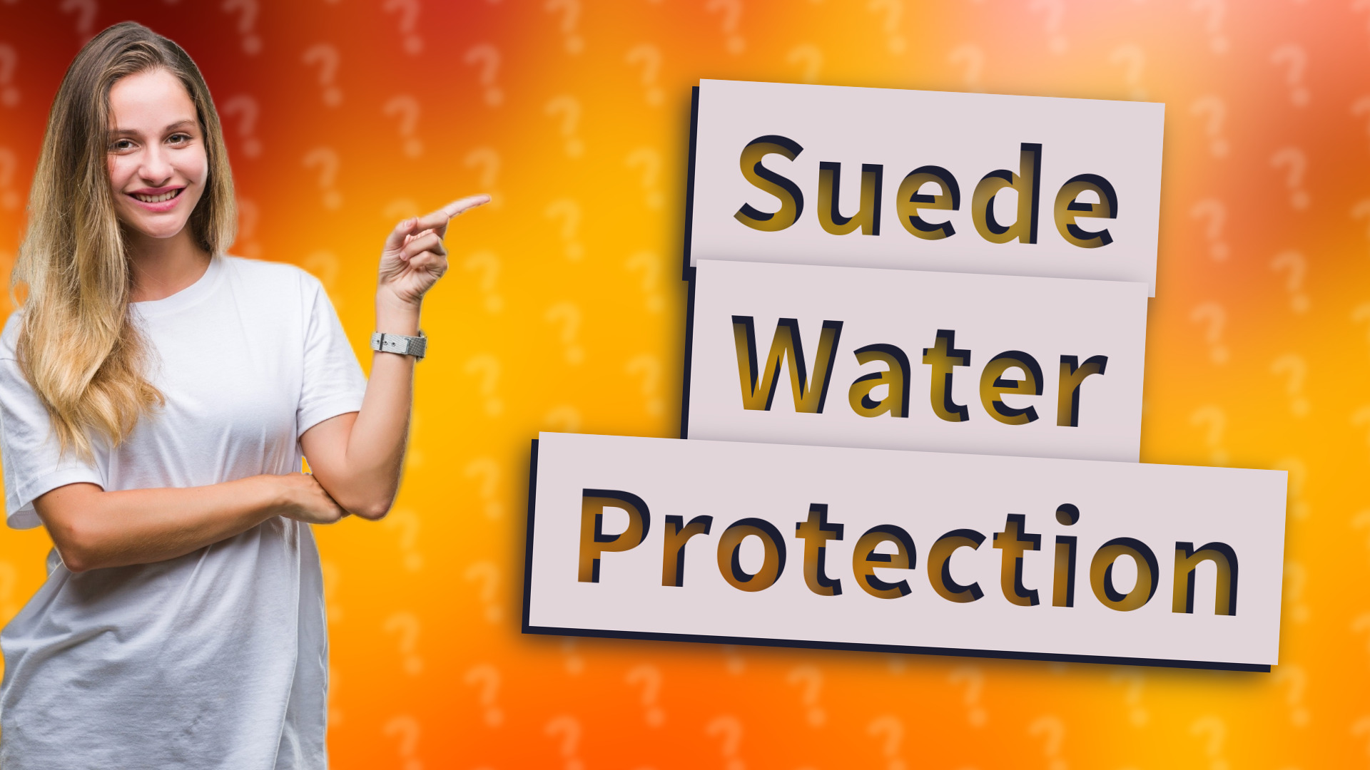 Suede Water Protection