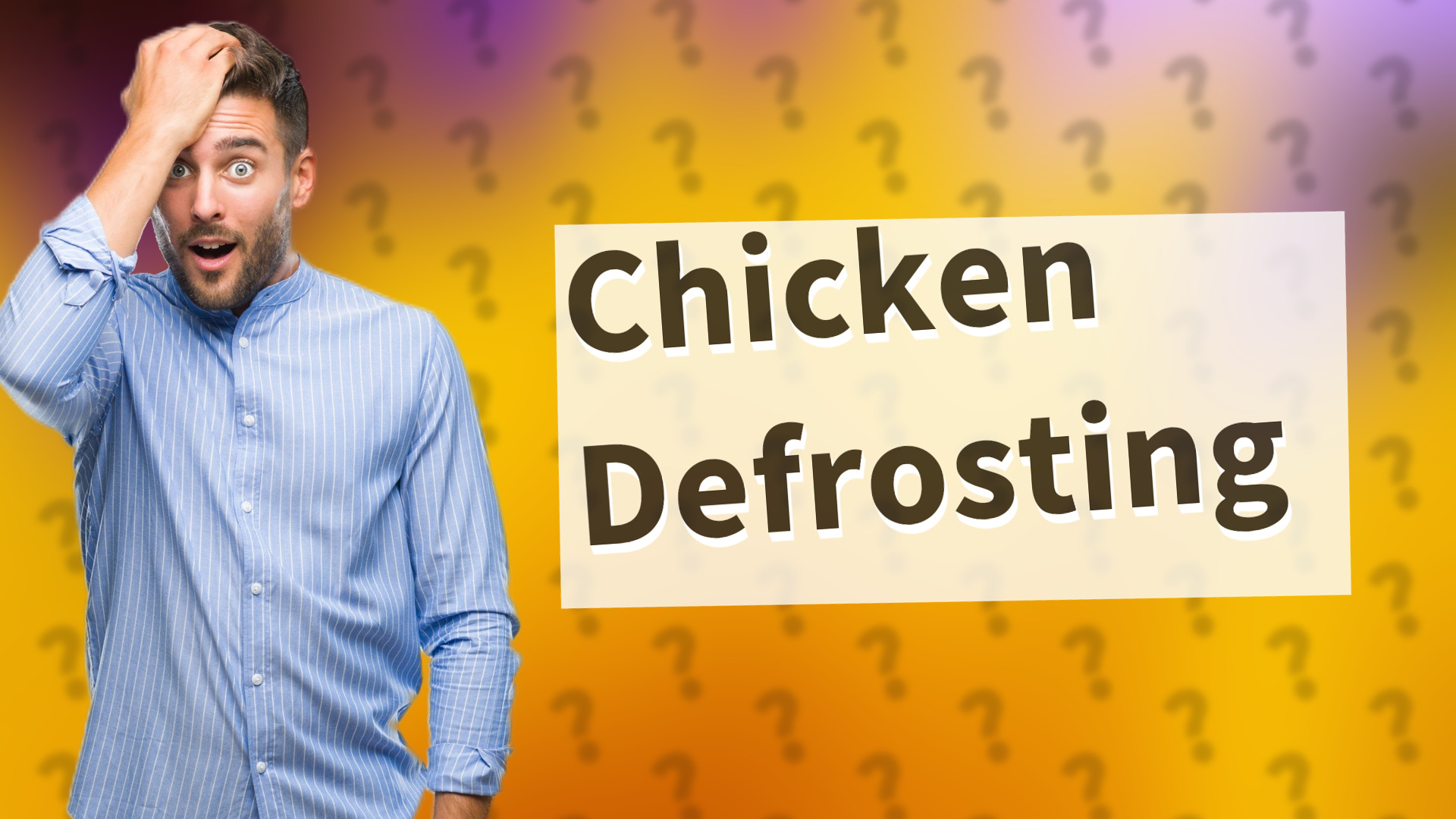 Chicken Defrosting