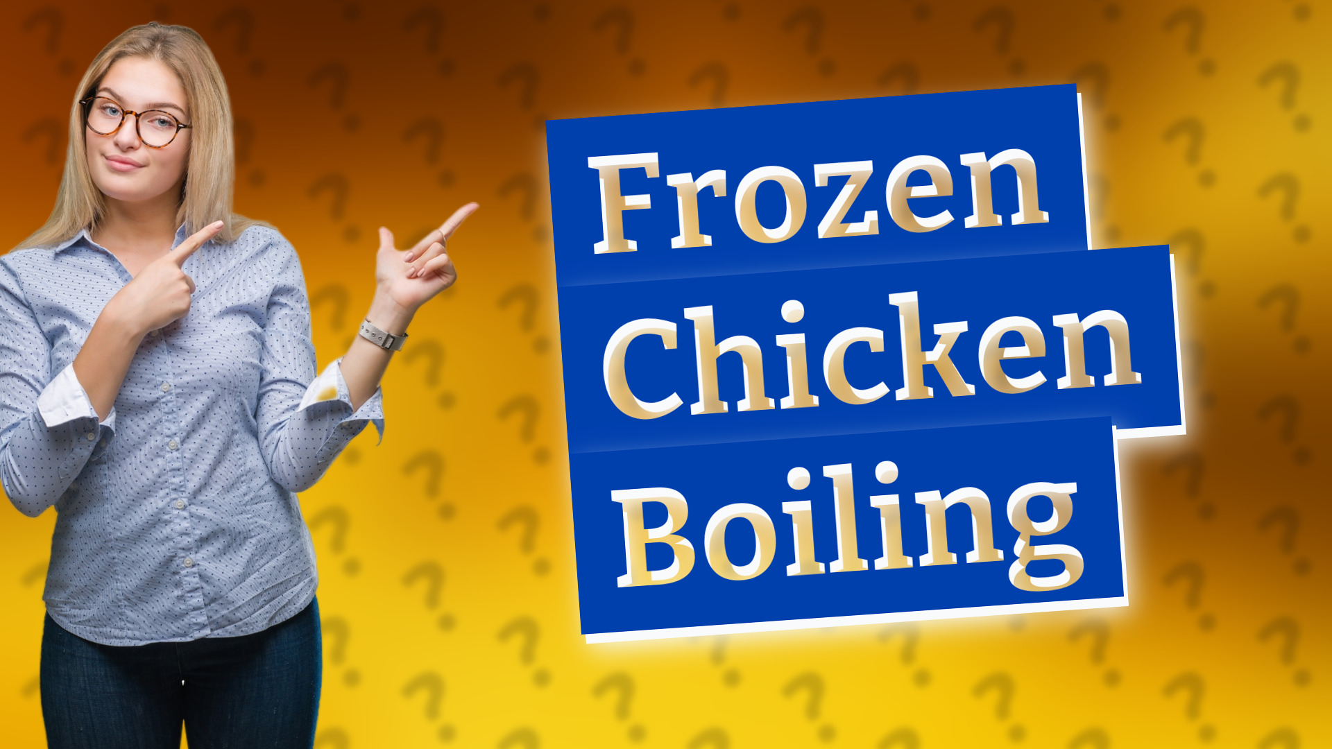 Frozen Chicken Boiling