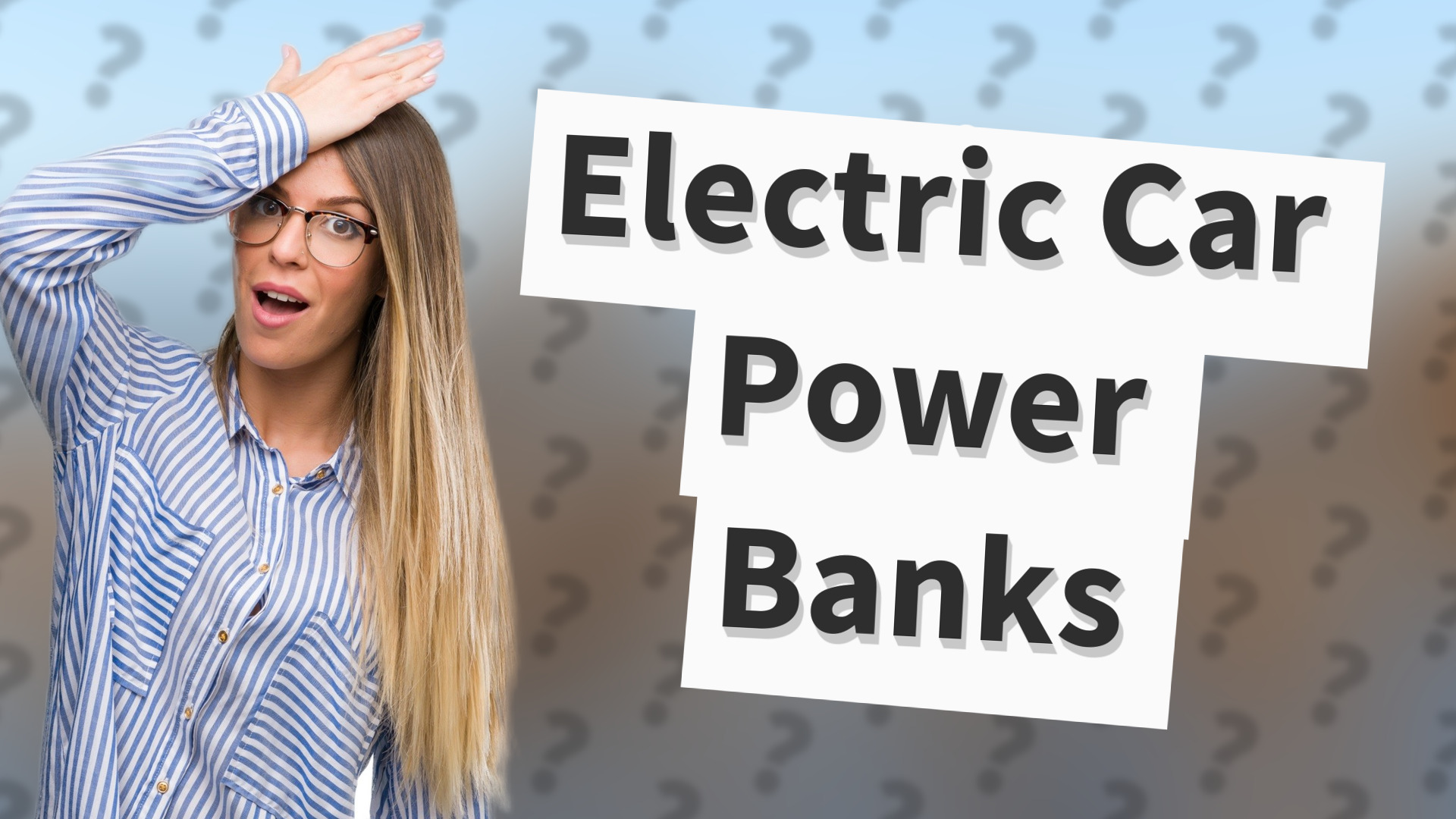 Electric Car Power Banks