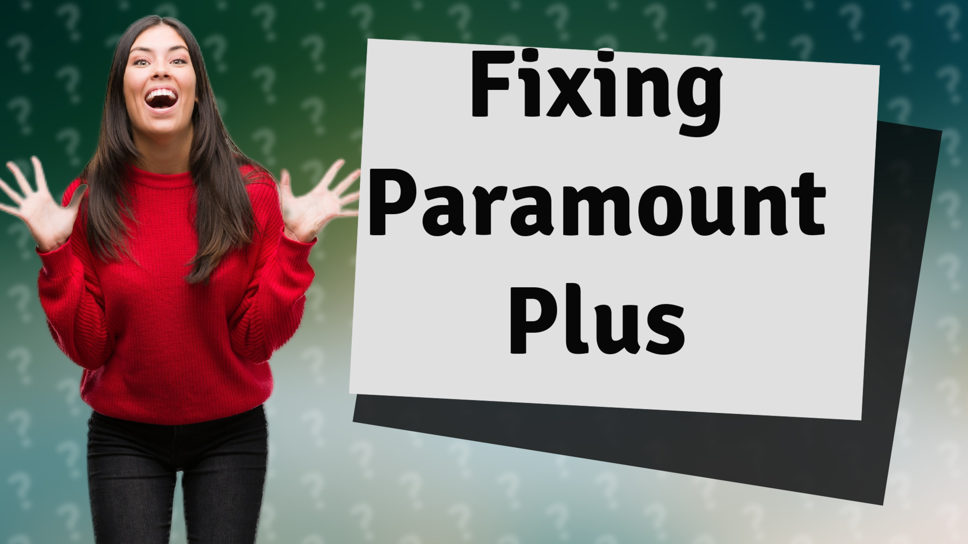 Fixing Paramount Plus
