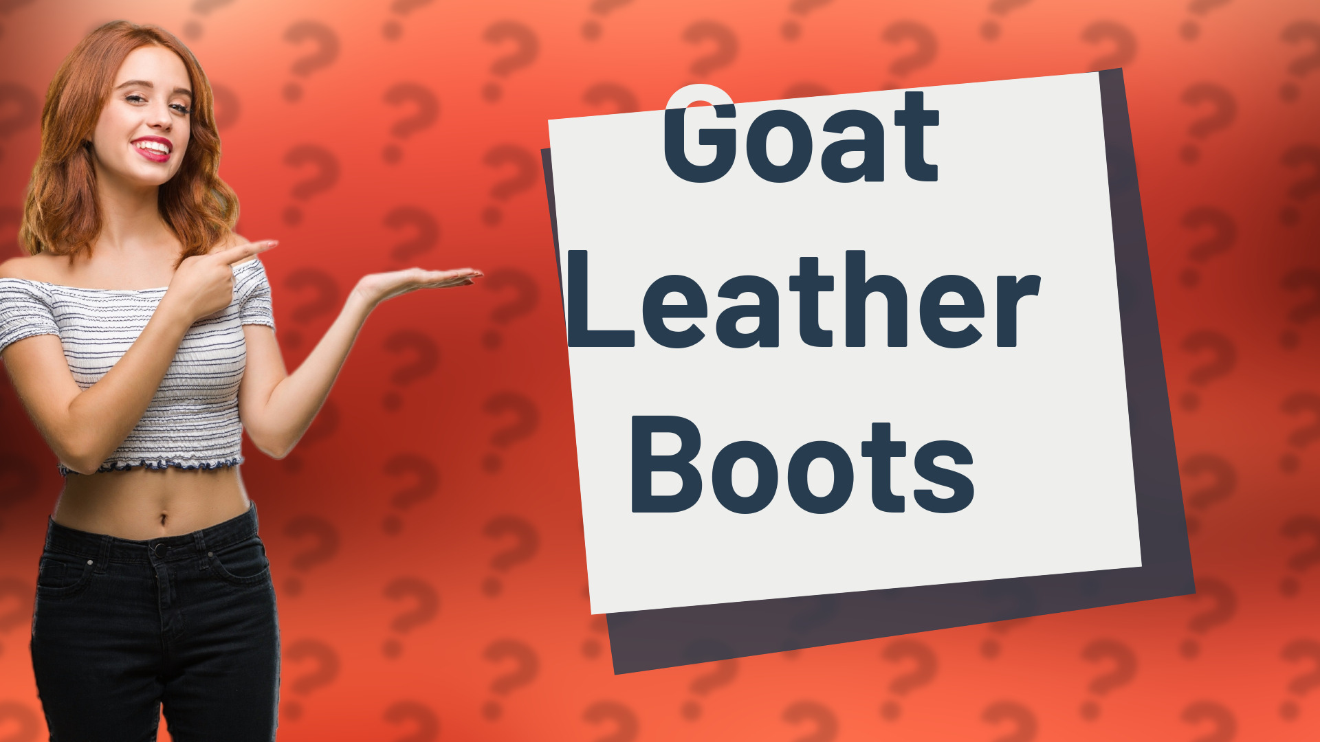 Goat Leather Boots