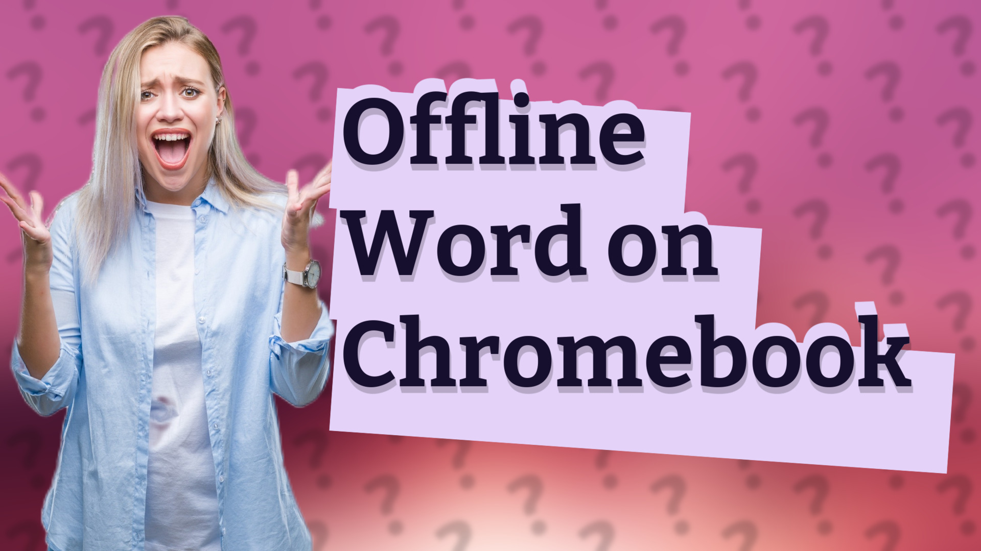 Offline Word on Chromebook
