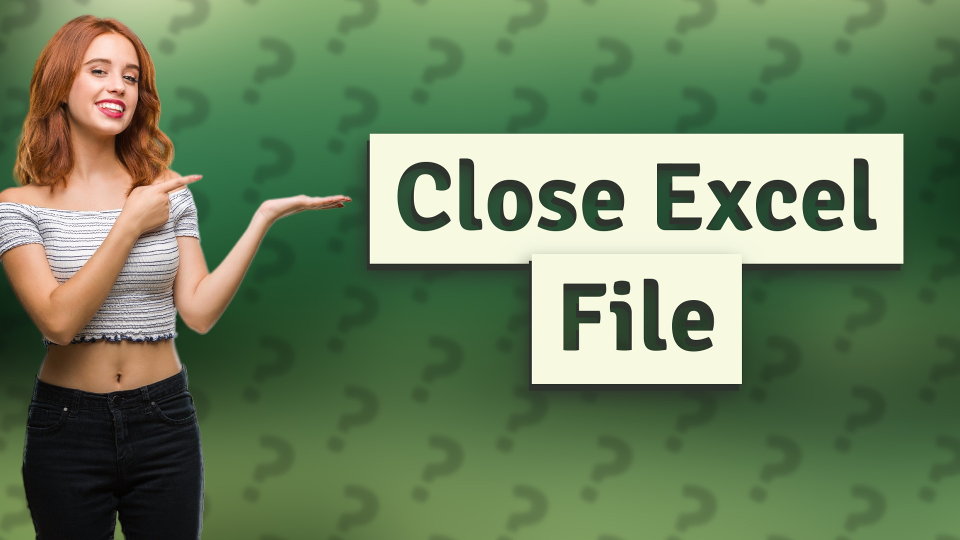 Close Excel File