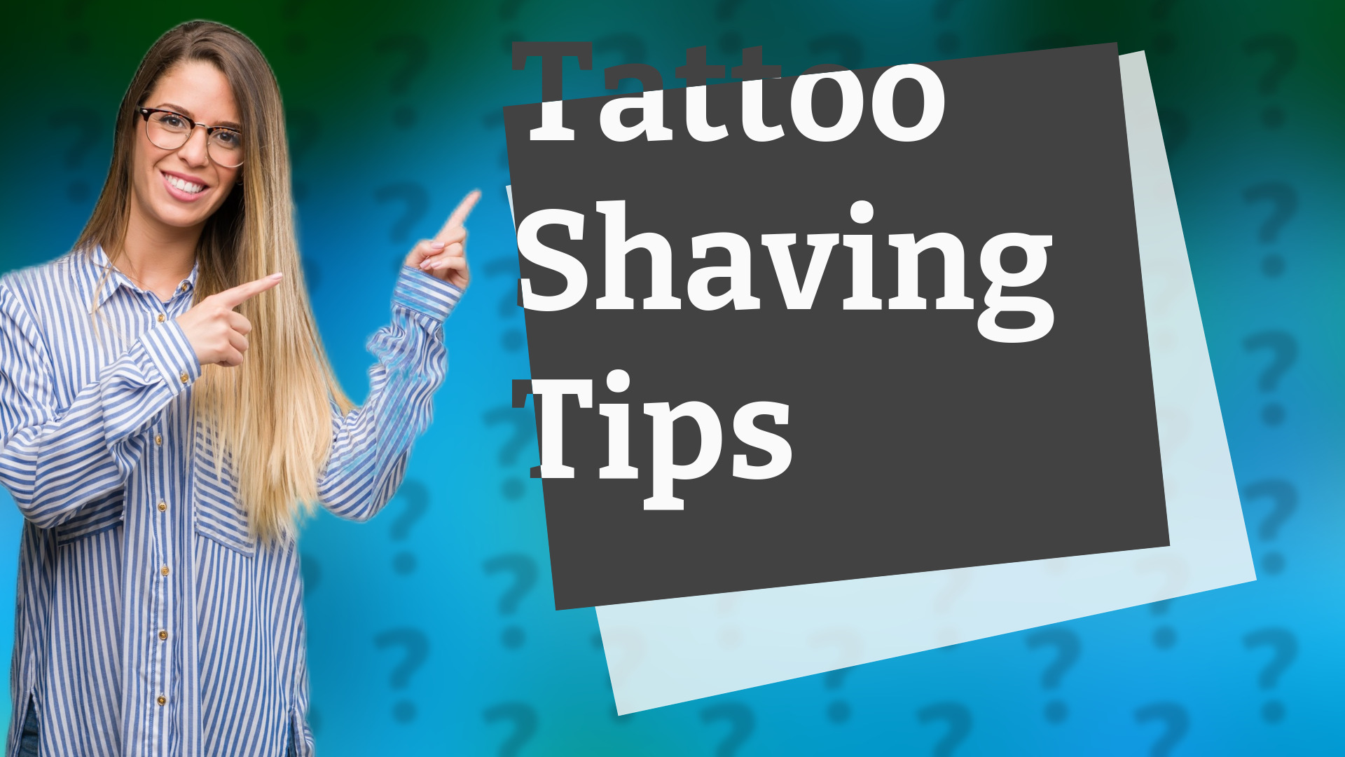 Tattoo Shaving Tips