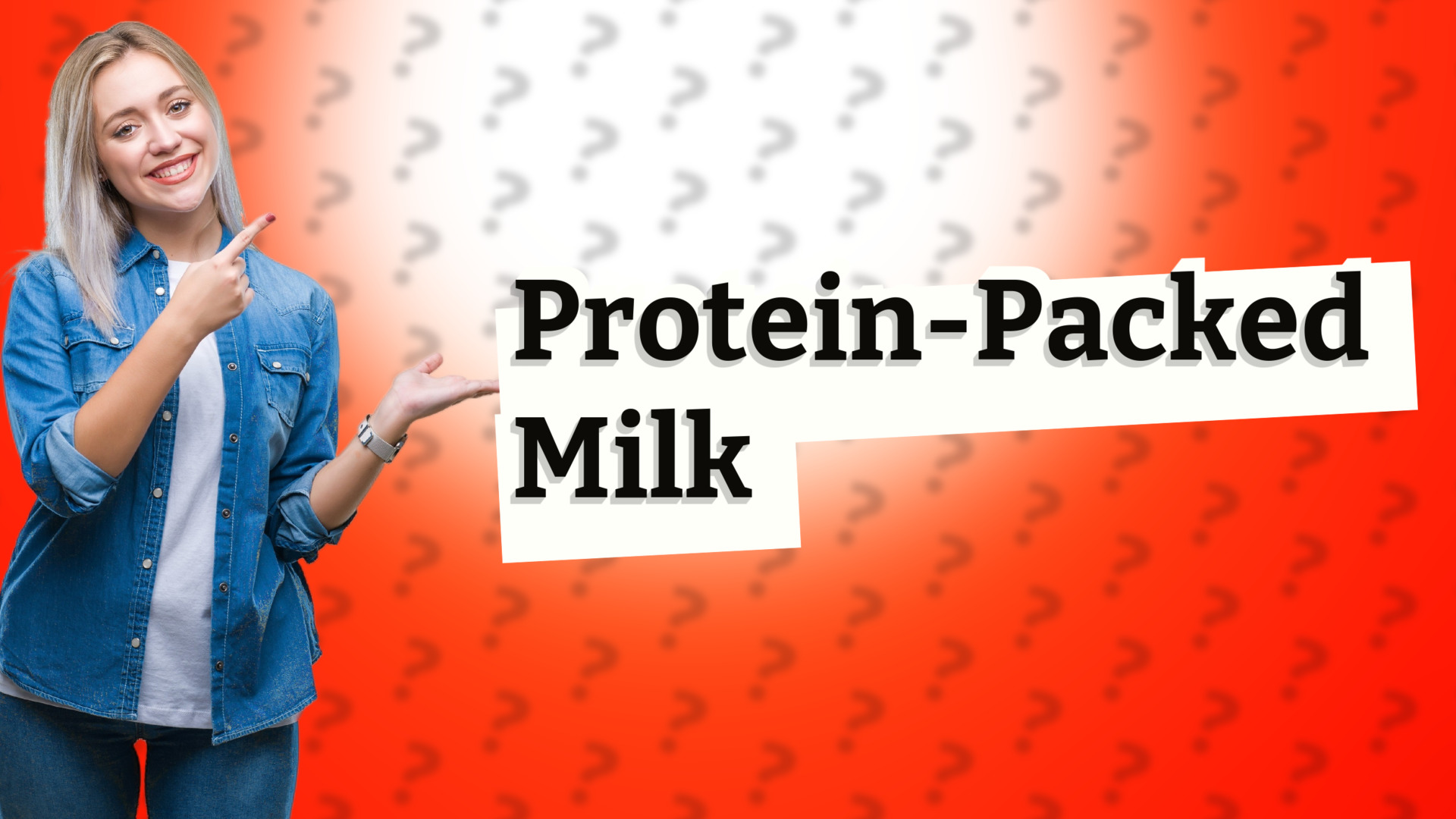 Protein-Packed Milk