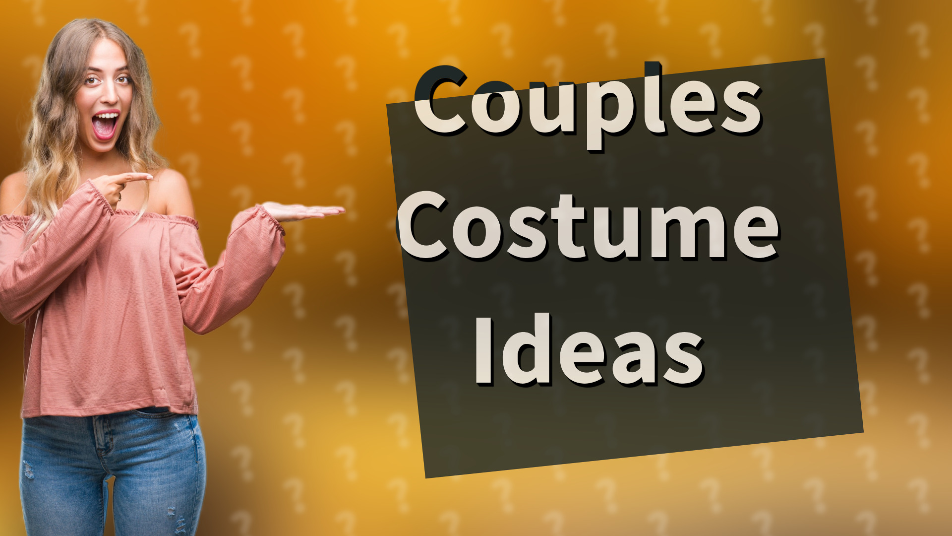 Couples Costume Ideas