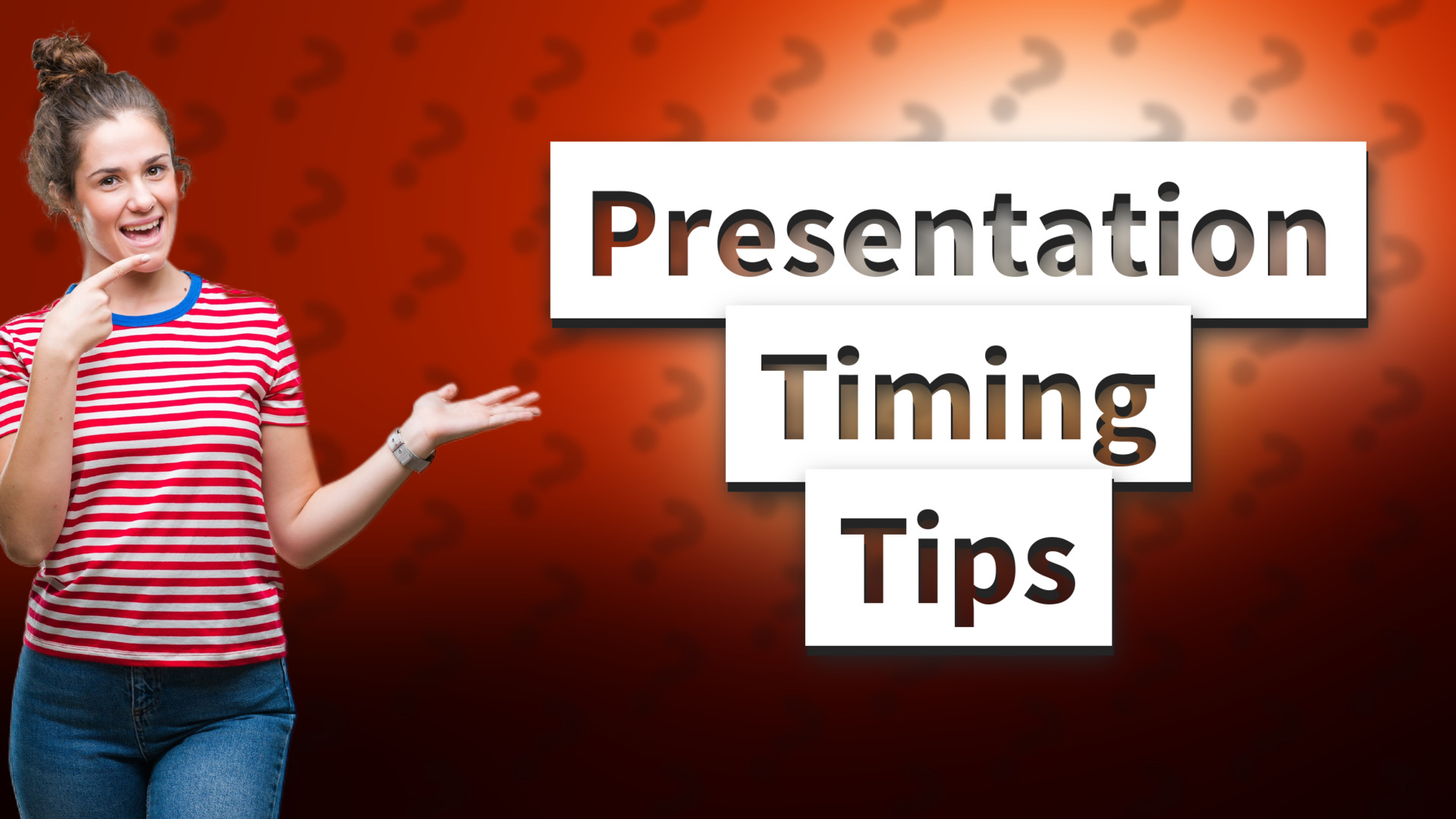 Presentation Timing Tips