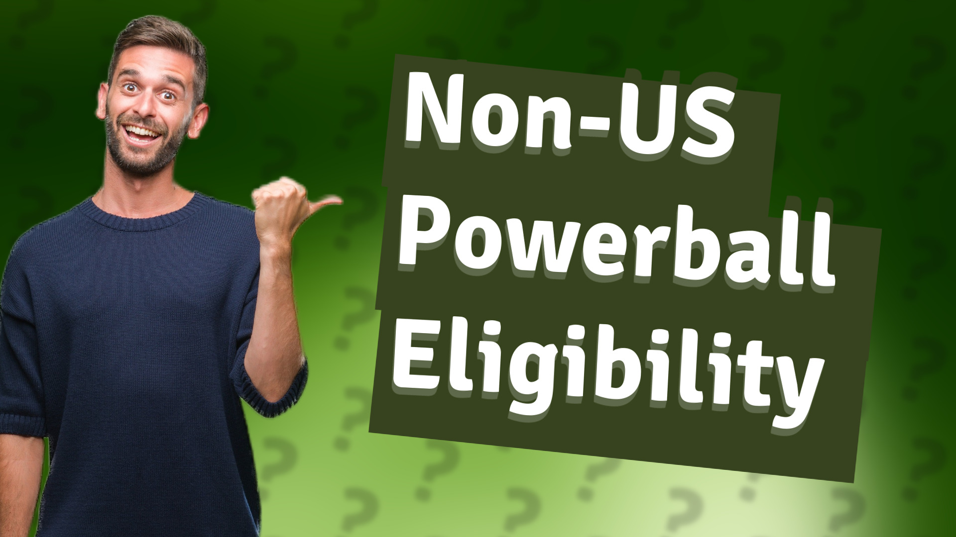 Non-US Powerball Eligibility