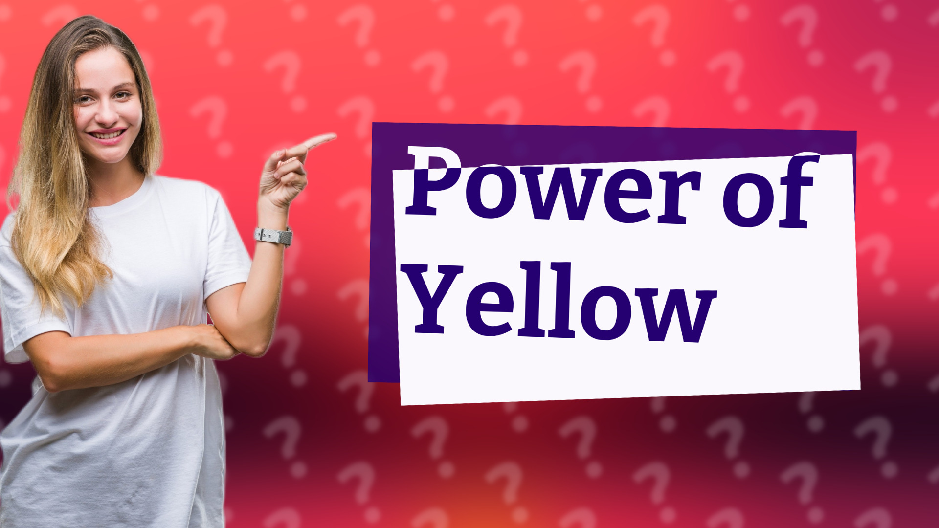 Power of Yellow