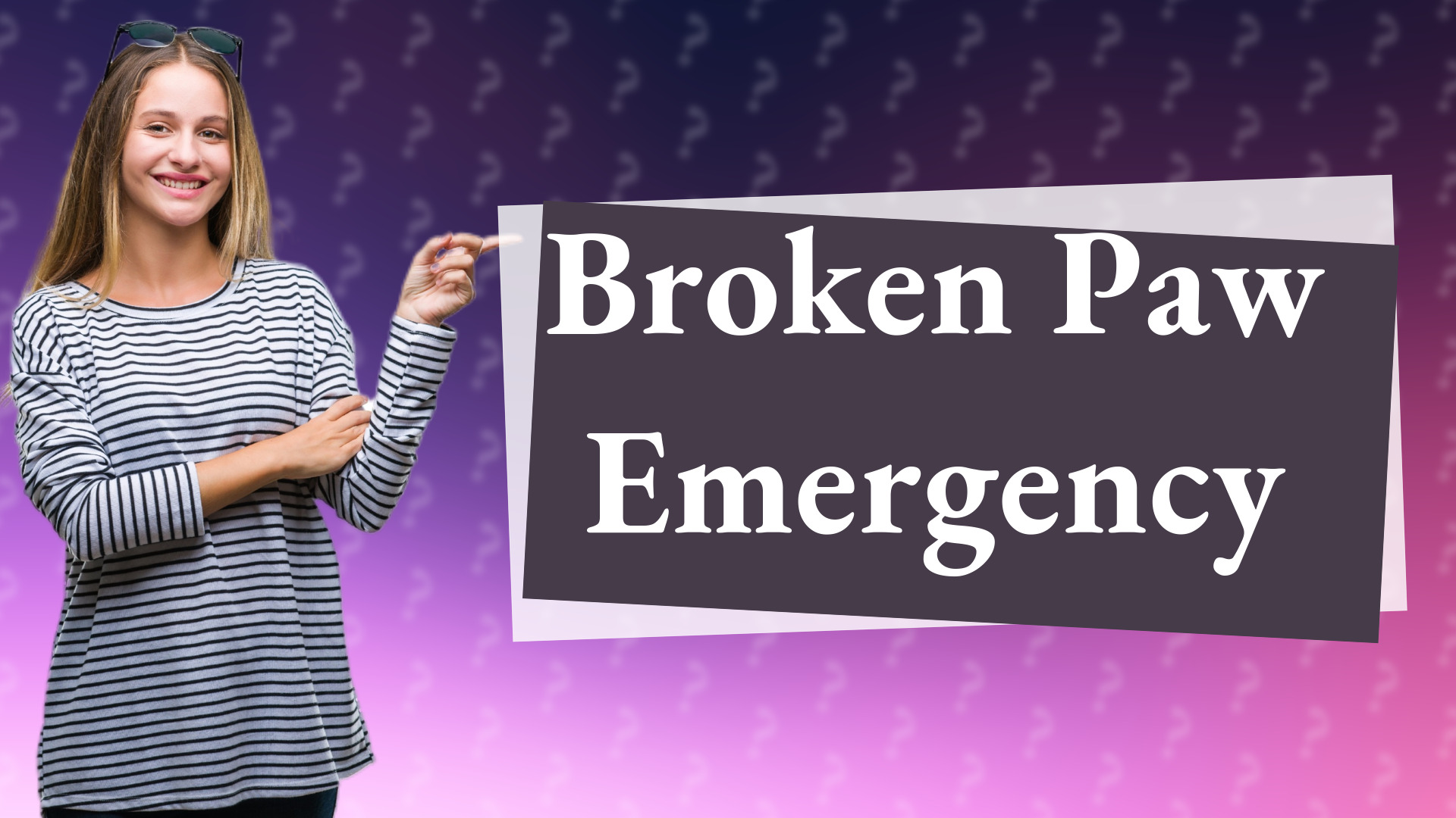 Broken Paw Emergency