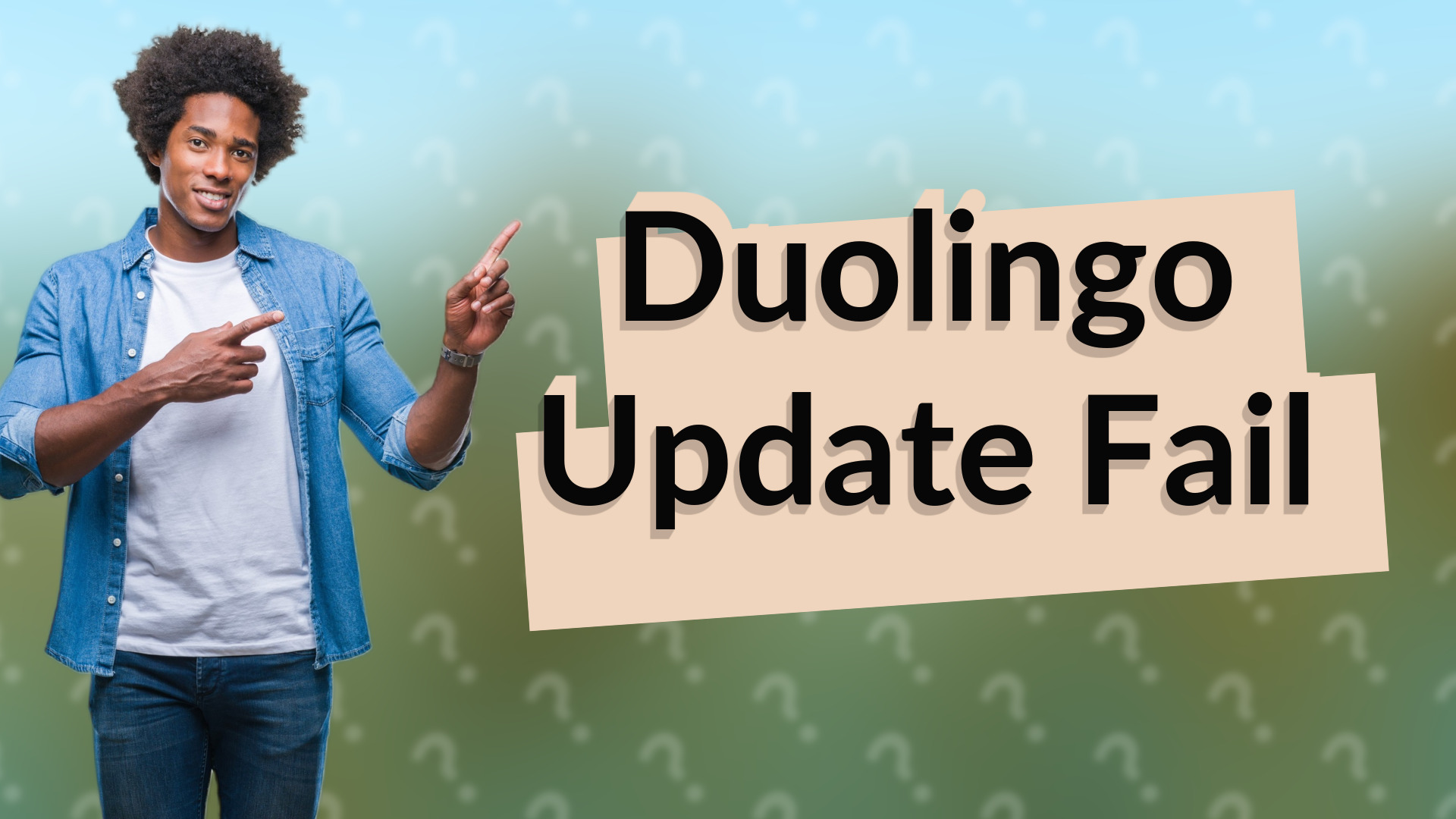 Duolingo Update Fail