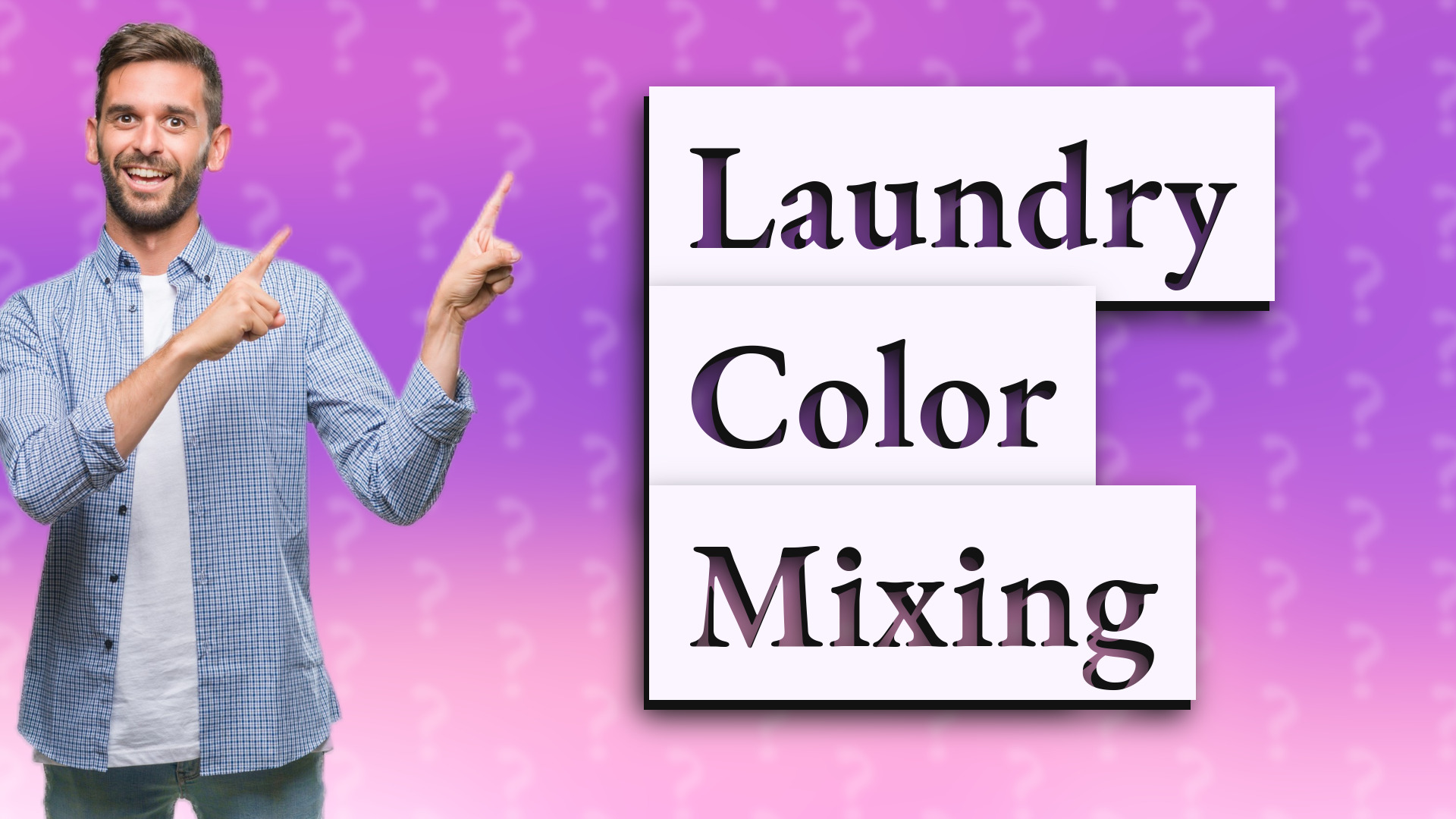 Laundry Color Mixing