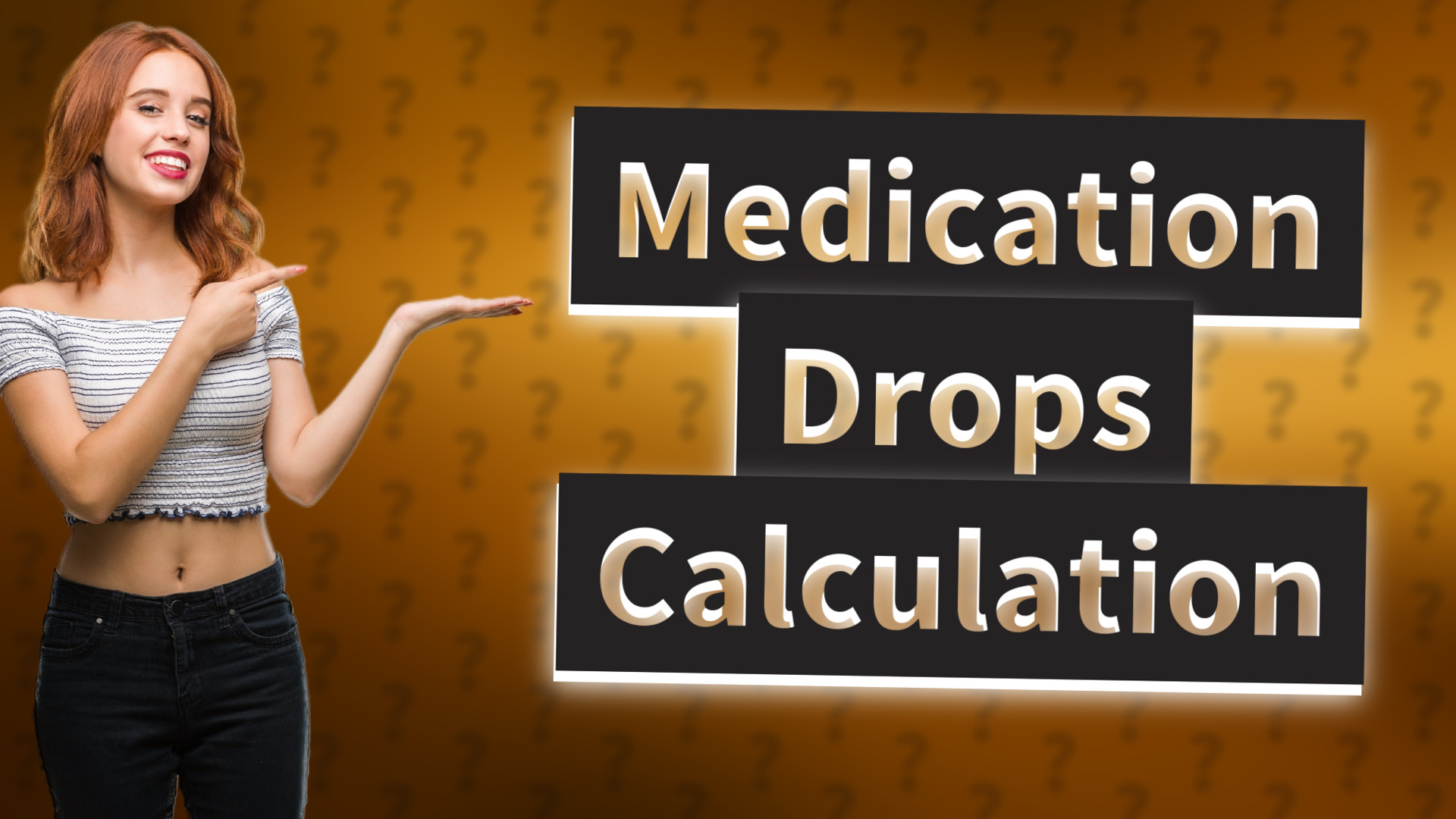 Medication Drops Calculation