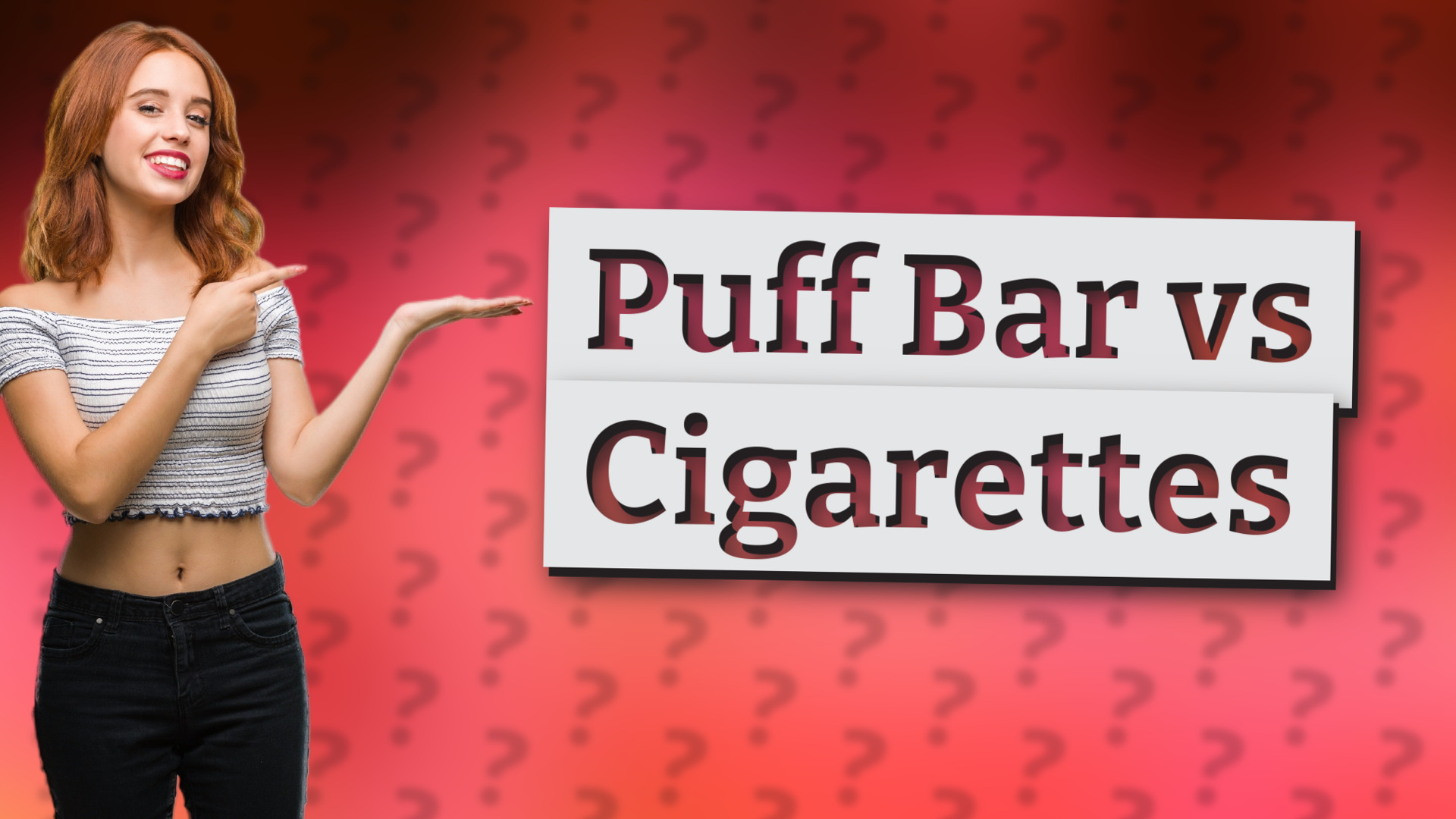 Puff Bar vs Cigarettes