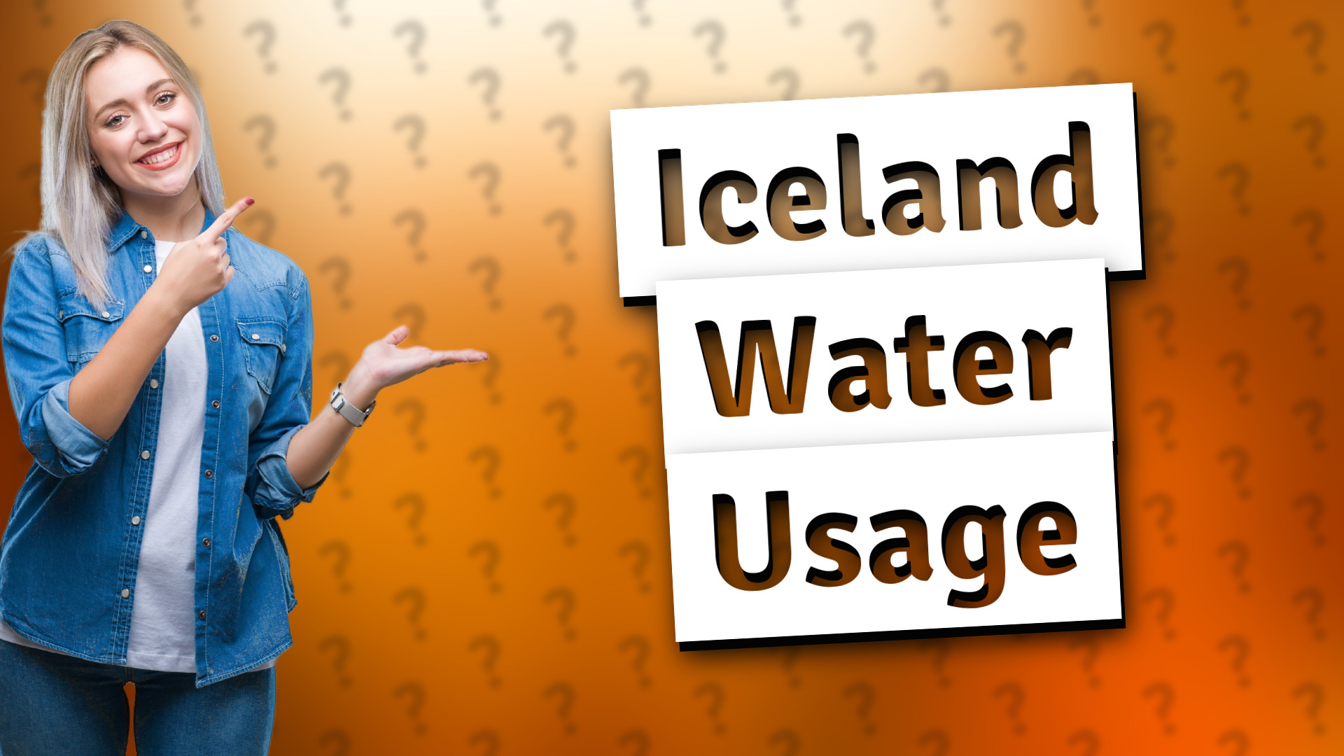 Iceland Water Usage