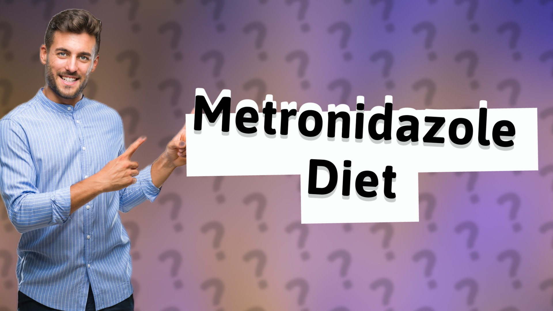 Metronidazole Diet