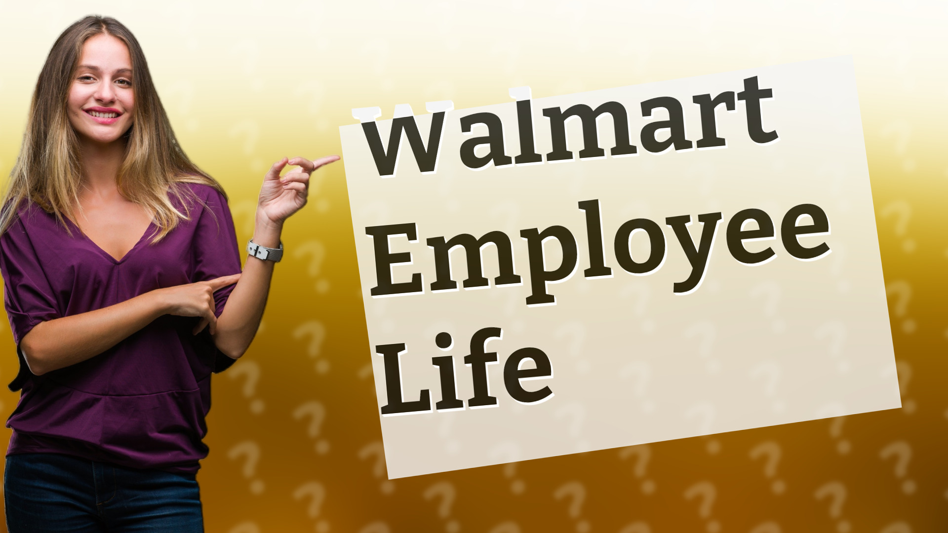Walmart Employee Life