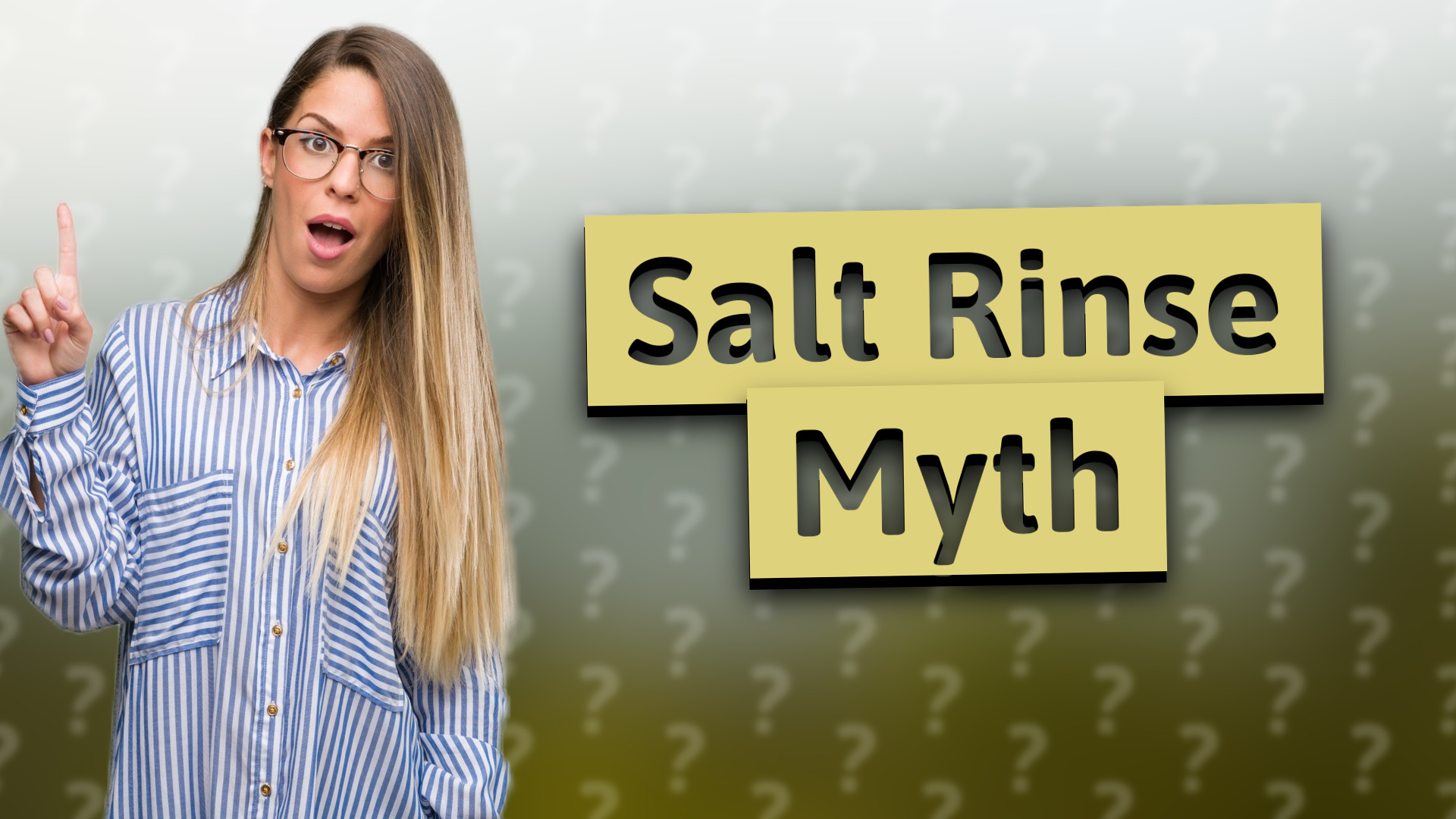 Salt Rinse Myth
