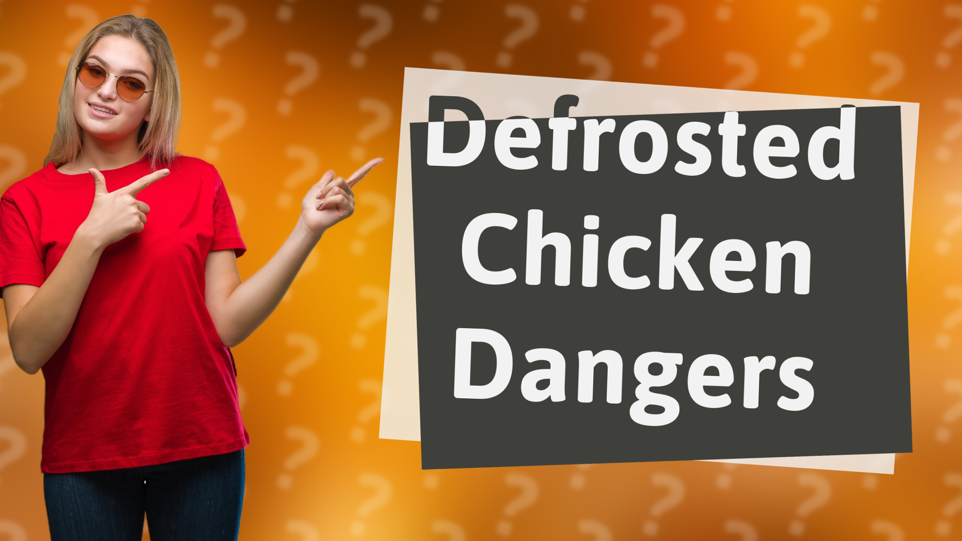 Defrosted Chicken Dangers