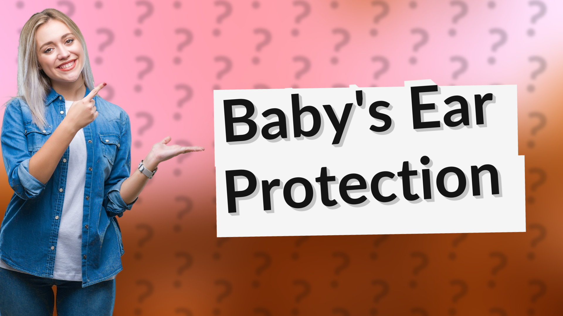 Baby's Ear Protection