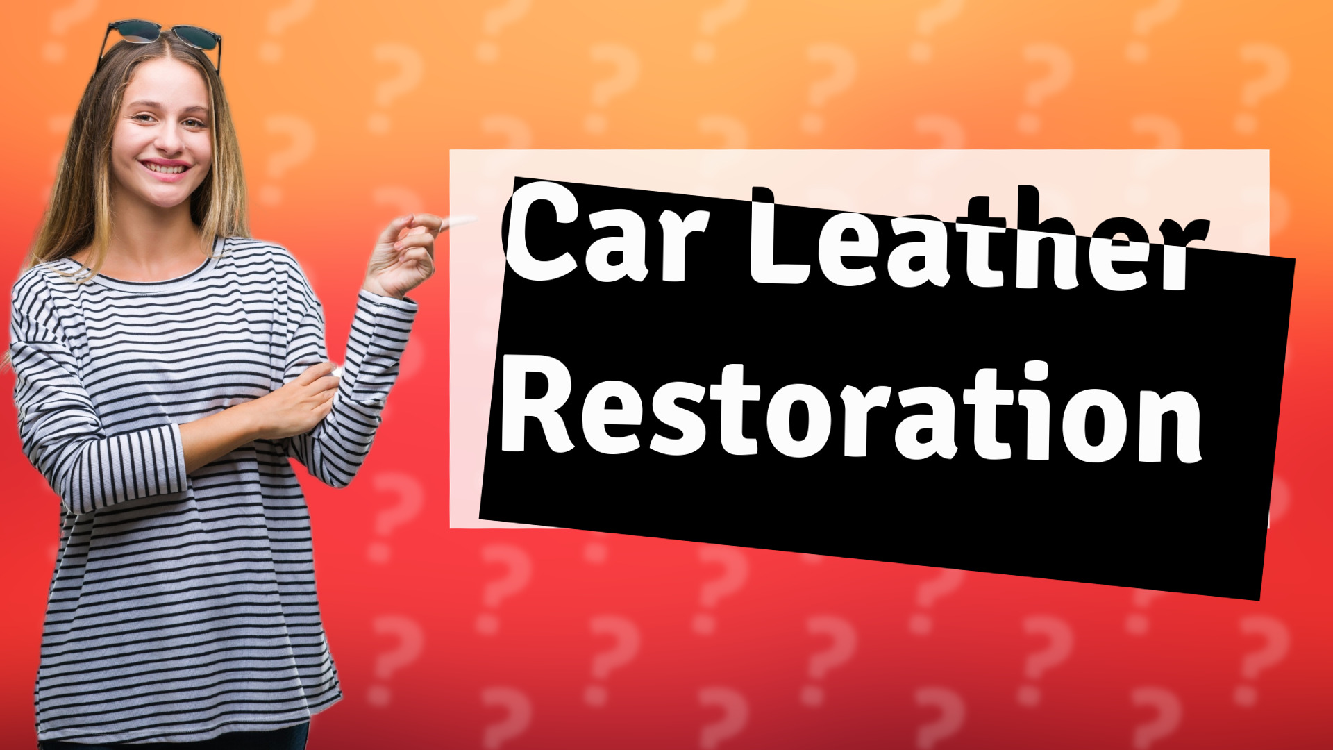 Car Leather Restoration