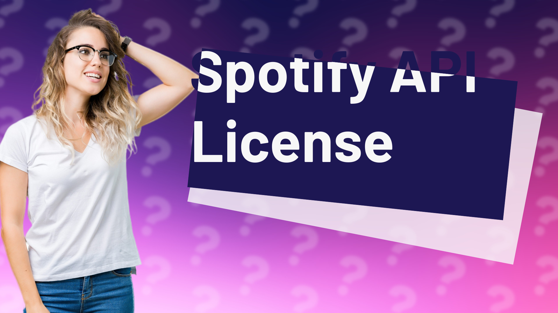Spotify API License