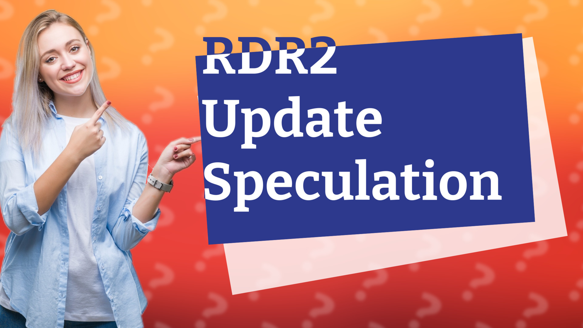 RDR2 Update Speculation