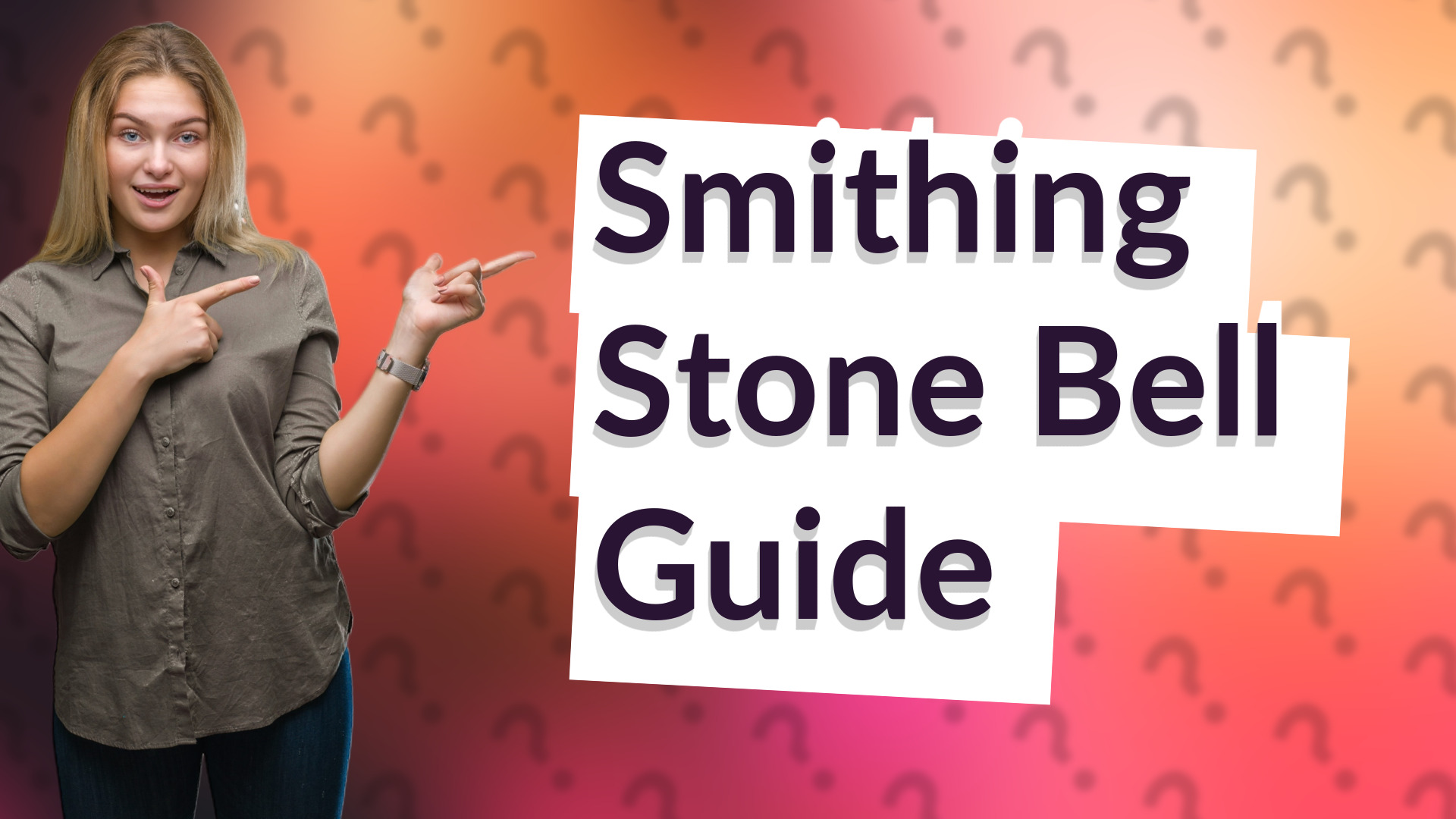 Smithing Stone Bell Guide