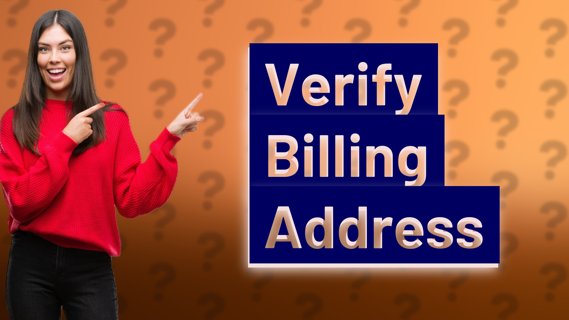 Verify Billing Address