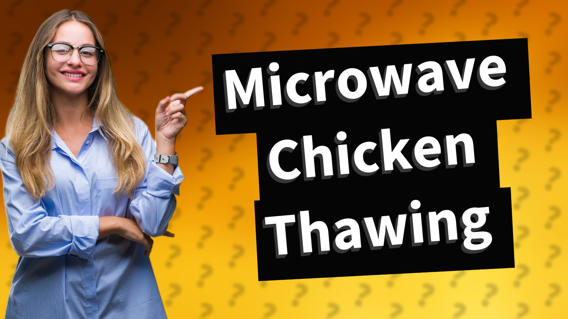 Microwave Chicken Thawing