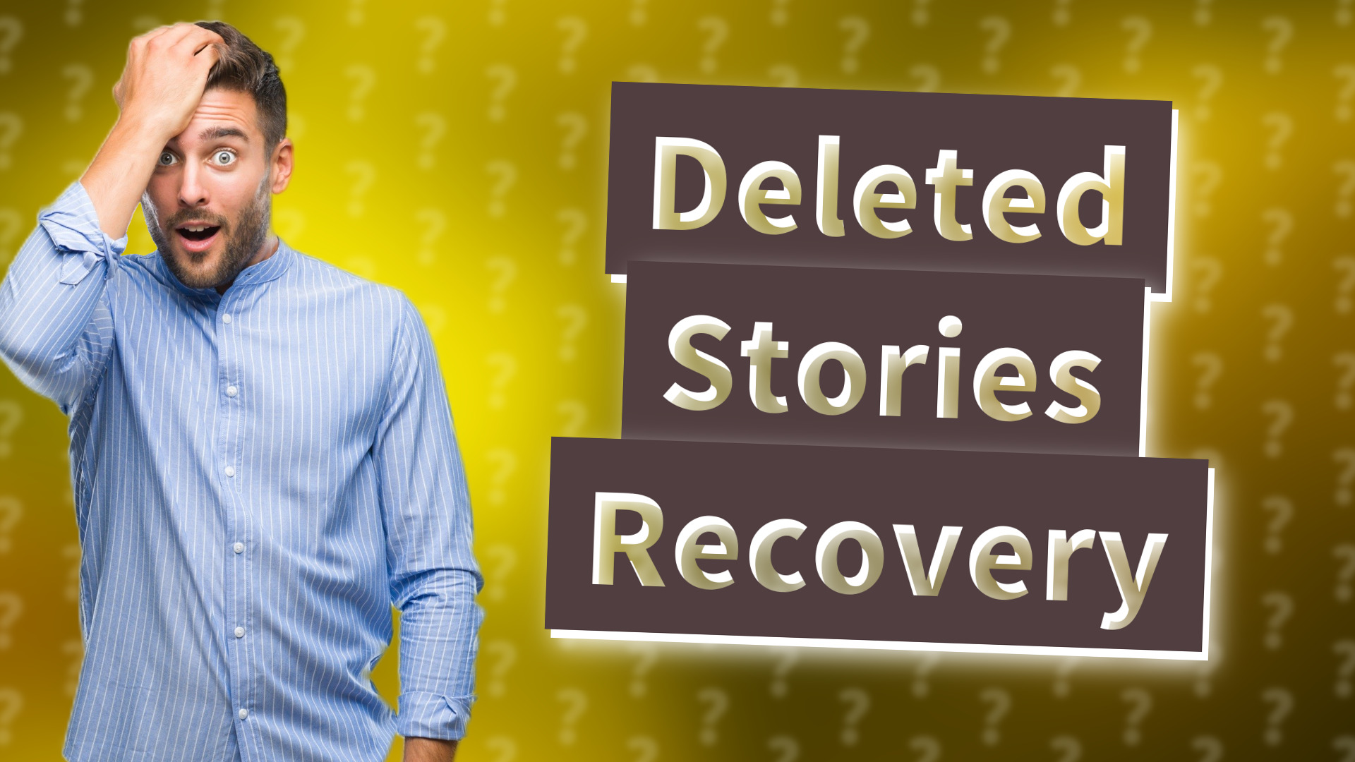 Deleted Stories Recovery