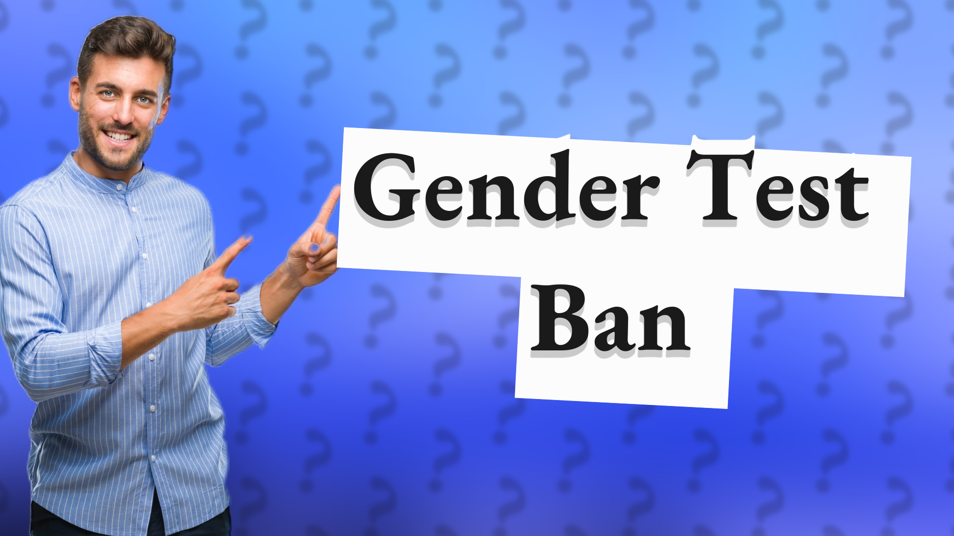 Gender Test Ban