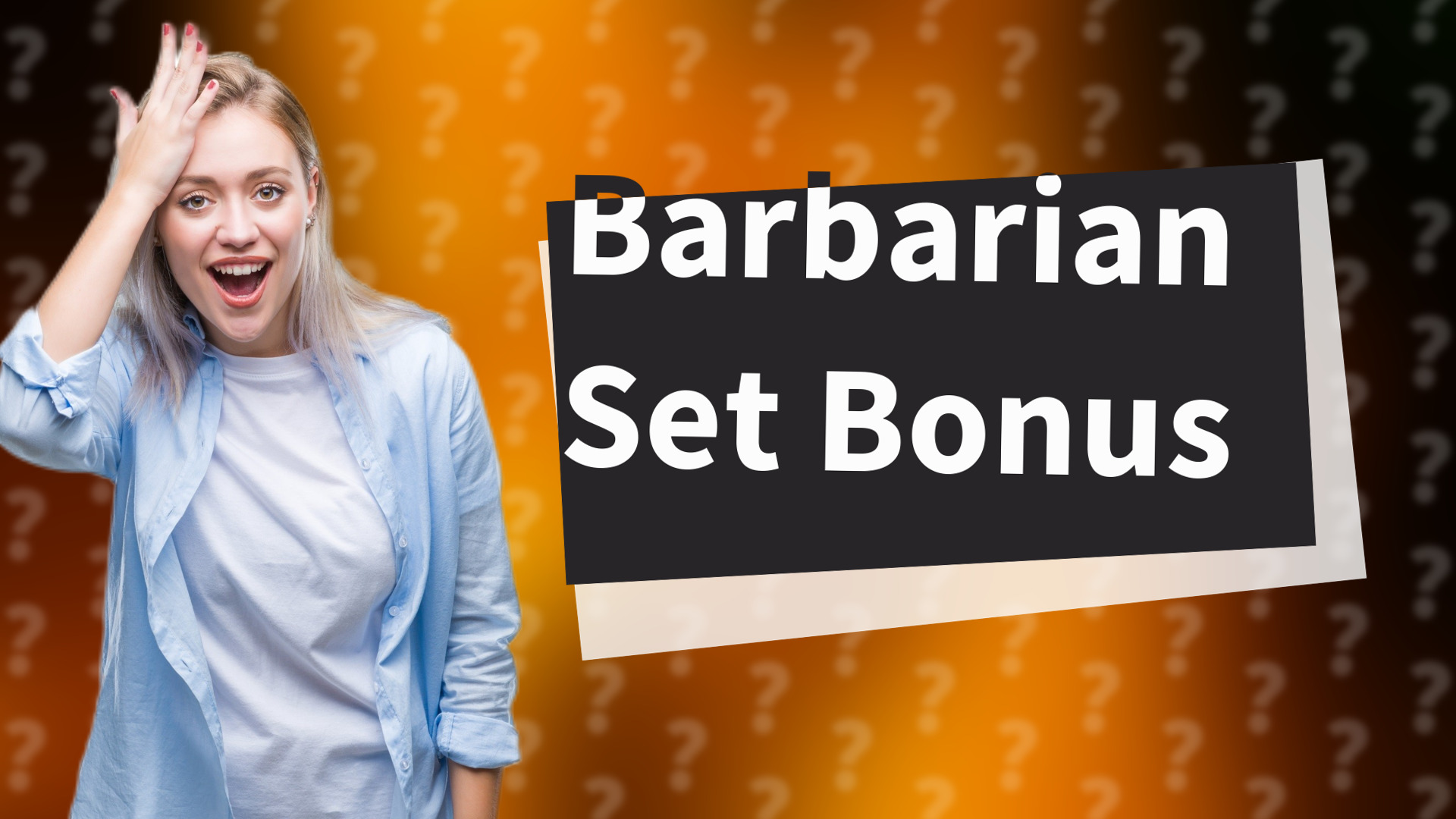 Barbarian Set Bonus
