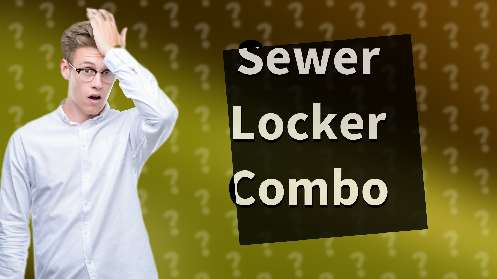 Sewer Locker Combo