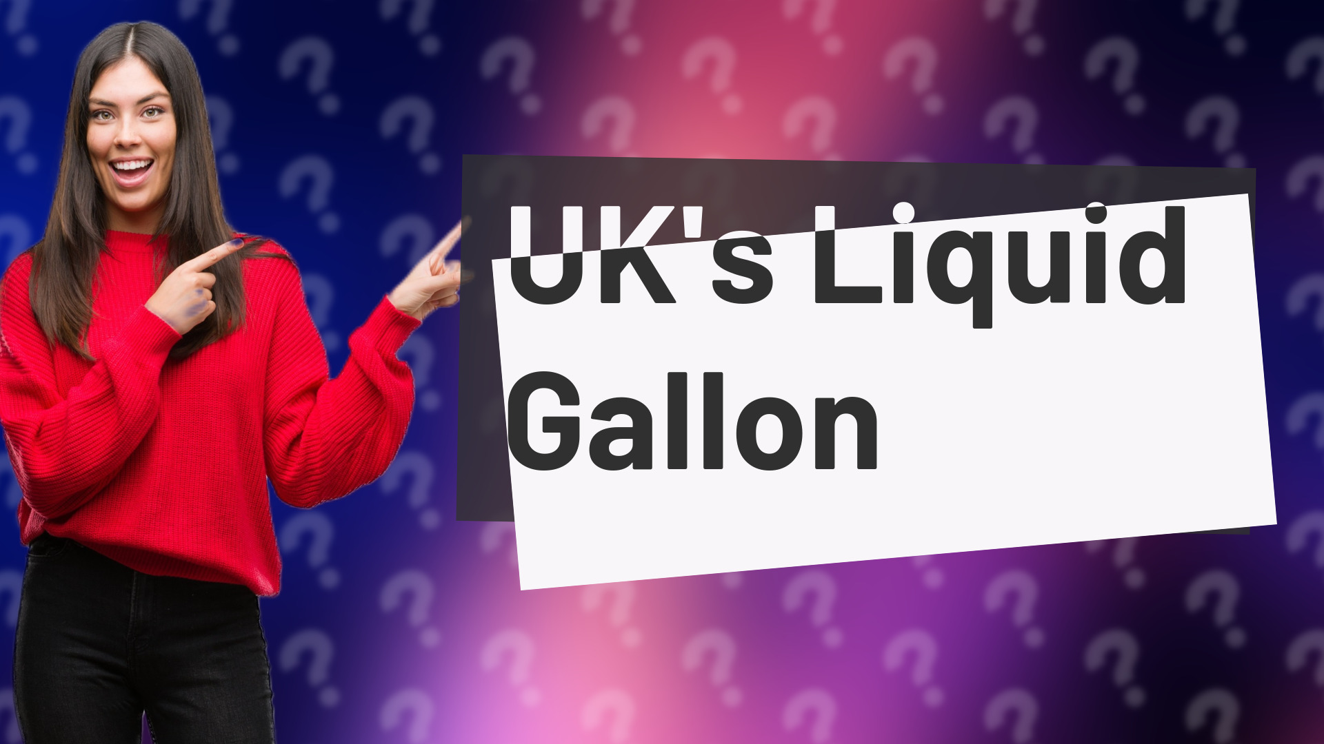 UK's Liquid Gallon