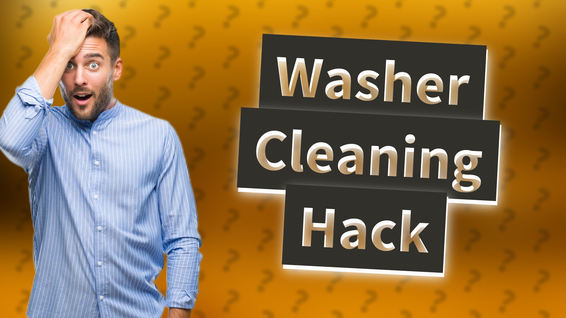 Washer Cleaning Hack