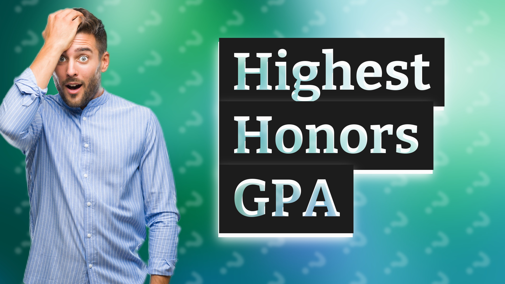 Highest Honors GPA